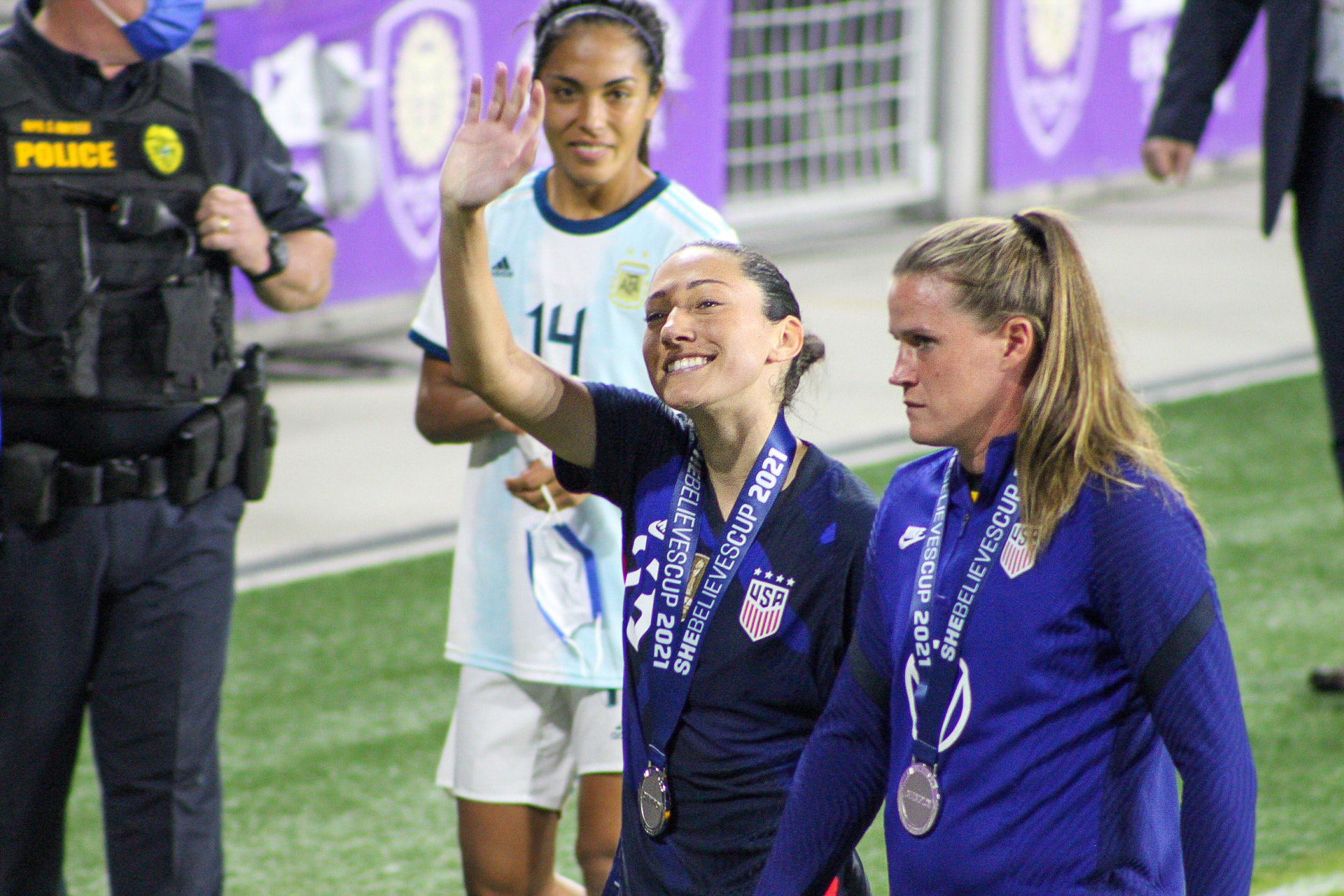 Christen Press & Alyssa Naeher