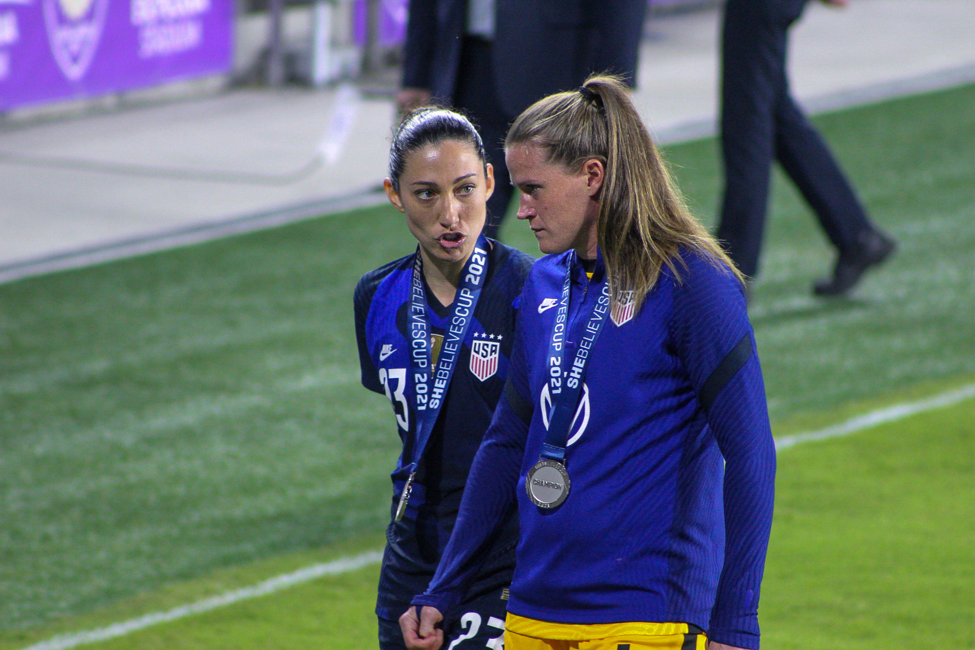 Christen Press & Alyssa Naeher