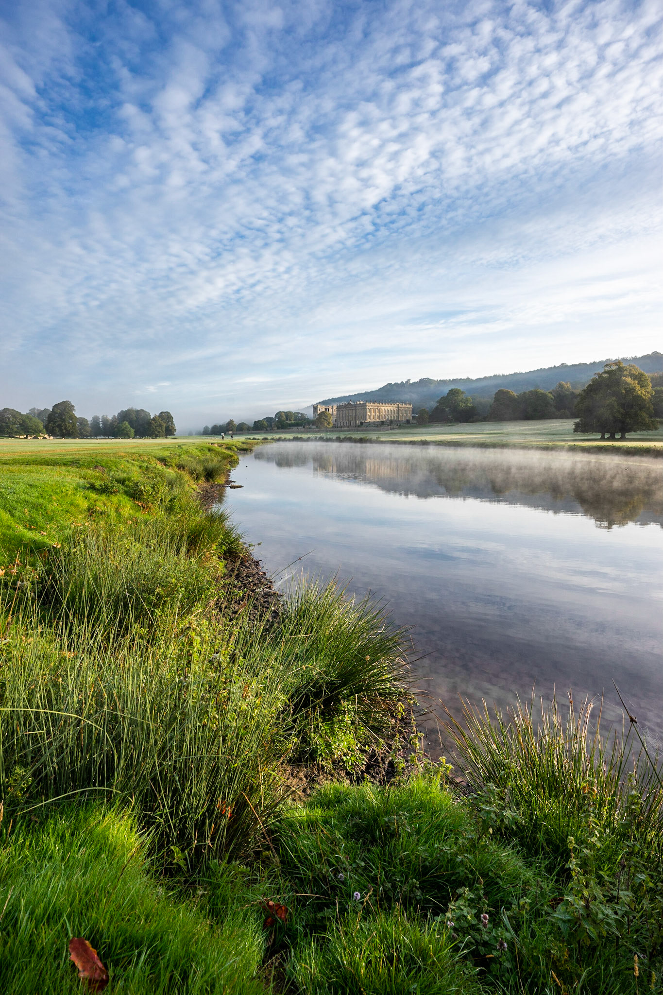 Cloudscape Over Chatsworth House
