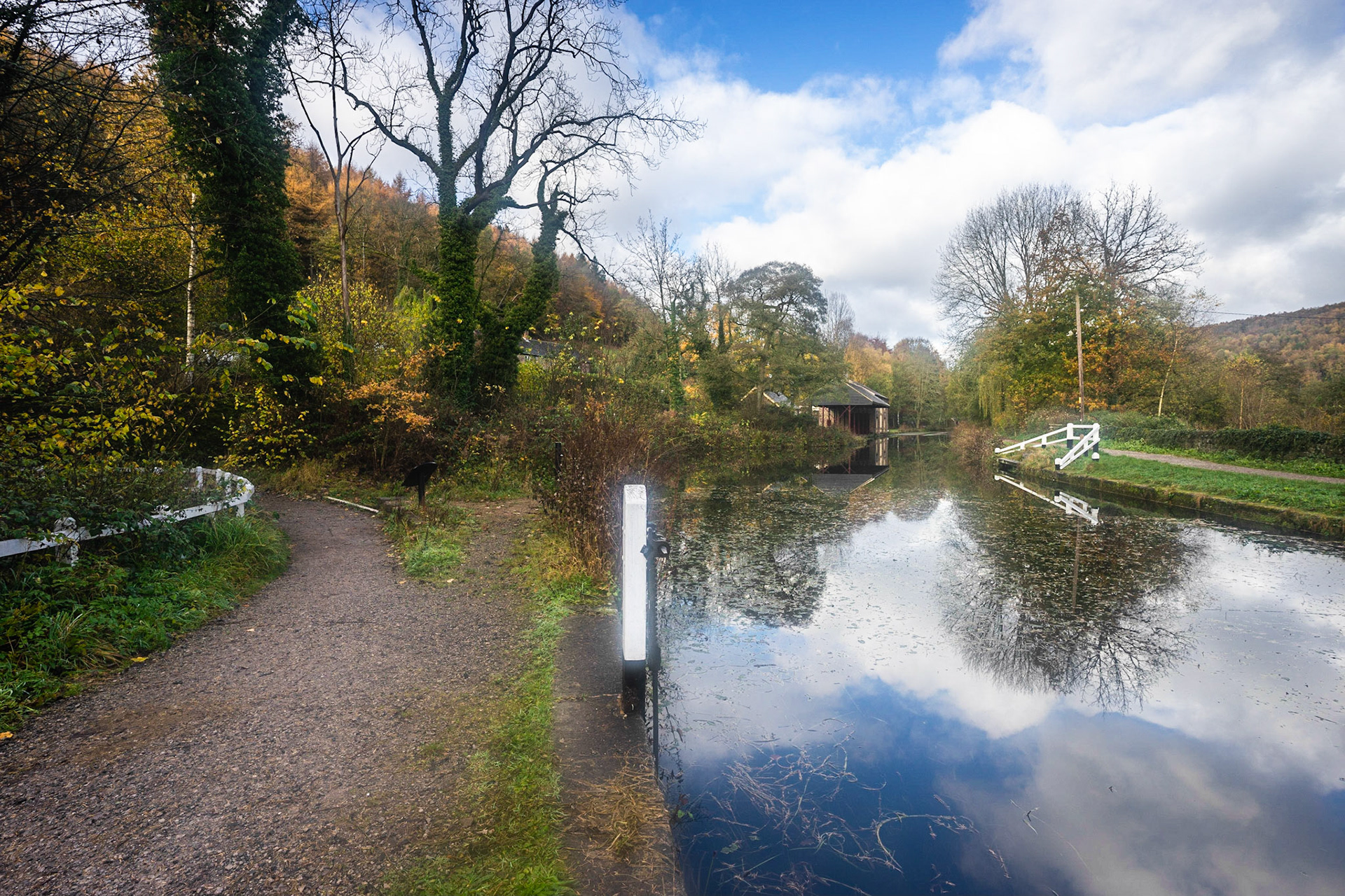 Autumn at Cromford Wharf