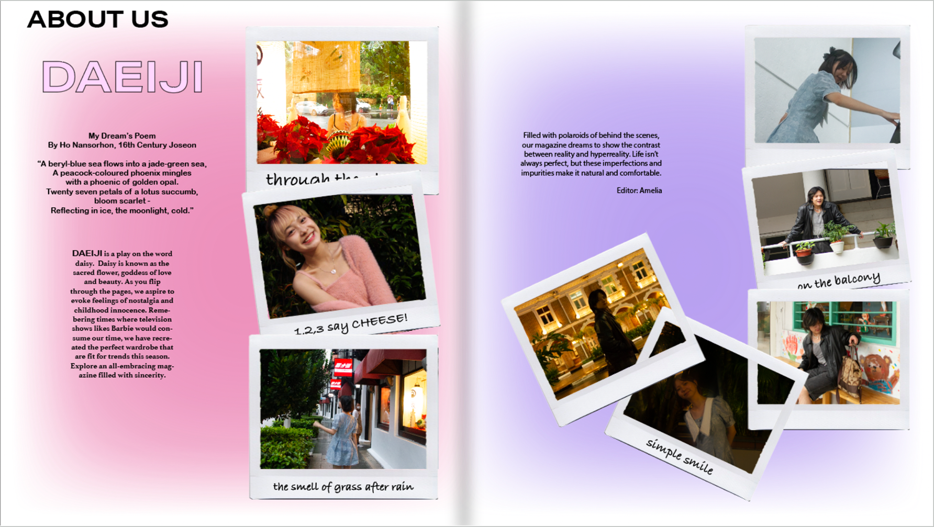 Editor's Page - What inspired her to conceptualise this E-publication