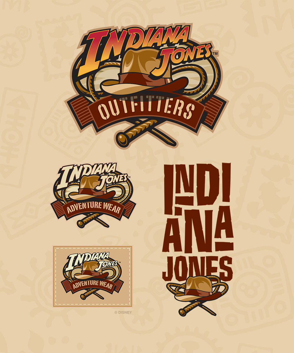 INDIANA JONES OUTFITTERS BRANDING