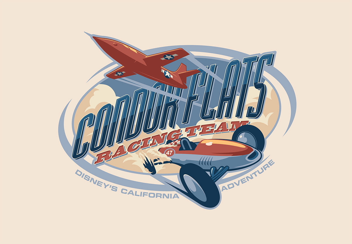 BRANDING FOR MERCHANDISE COLLECTION AT DISNEY'S CALIFORNIA ADVENTURE PARK