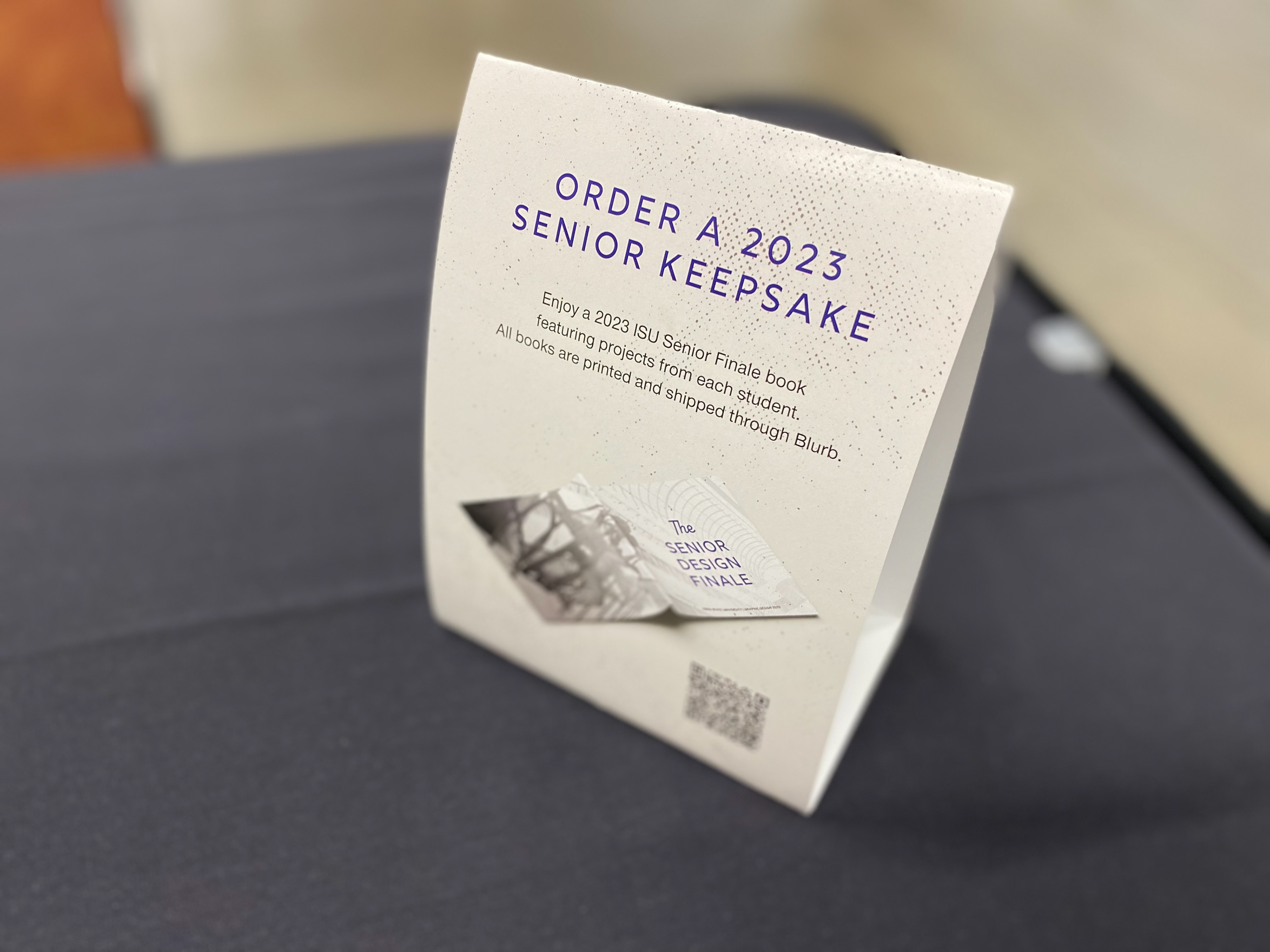 Booklet Orders sign