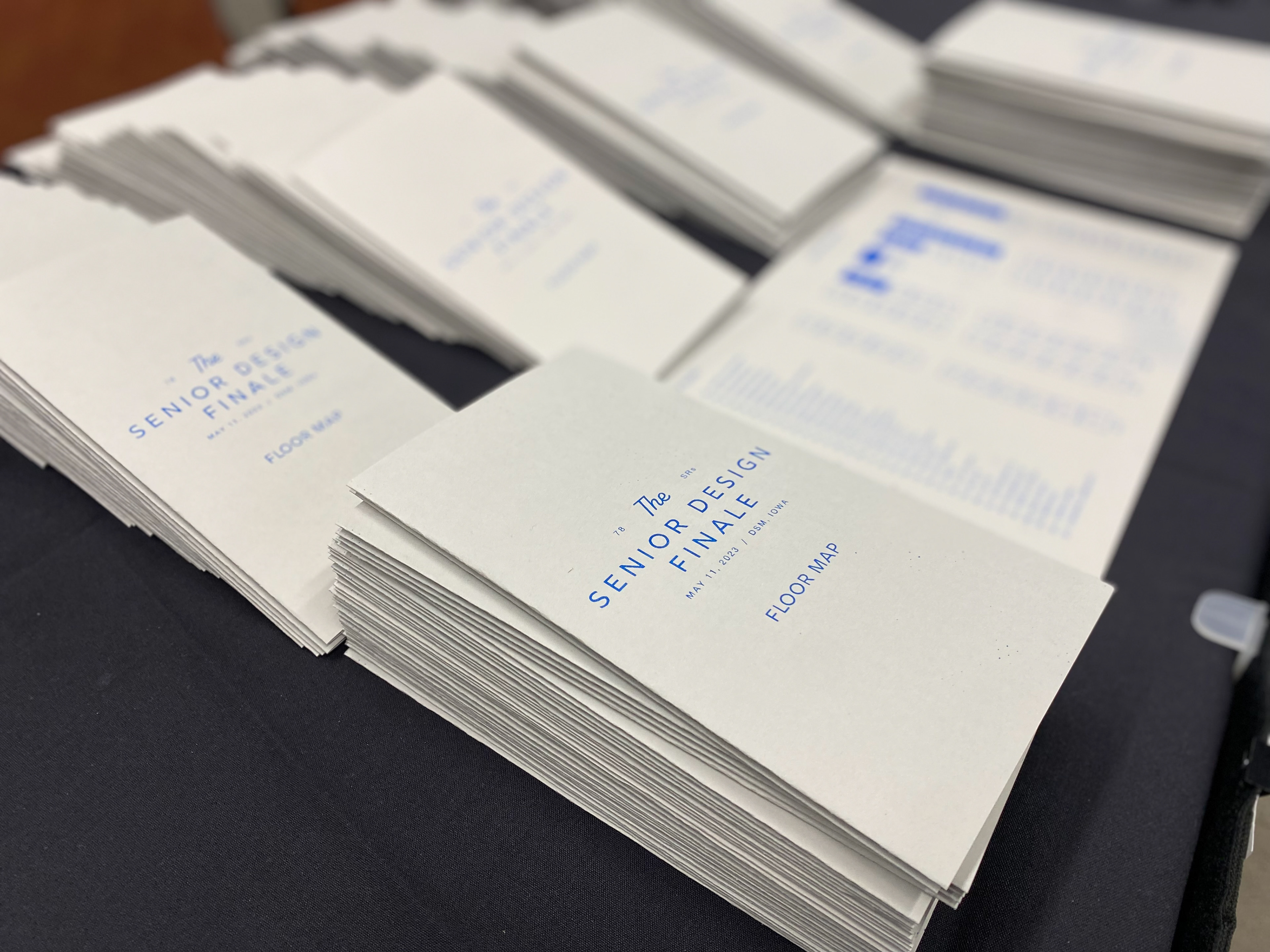Riso Print Map Pamphlet