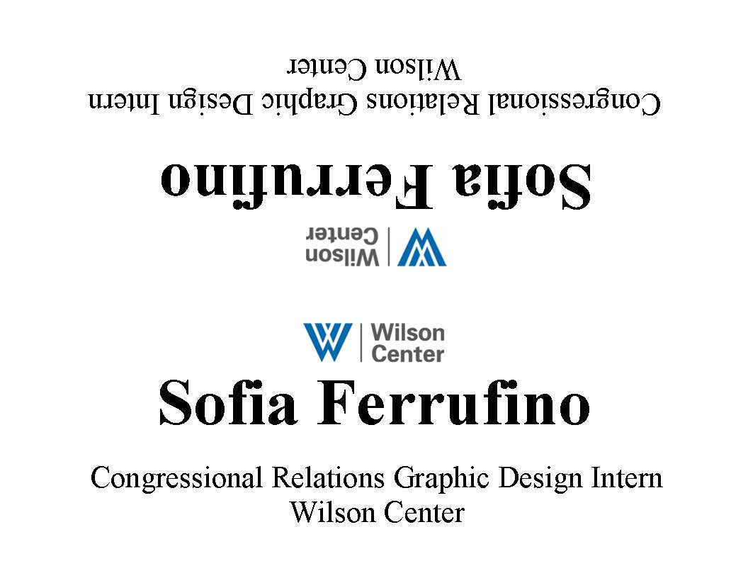 FPFP Tent Cards for all the participants and speakers.