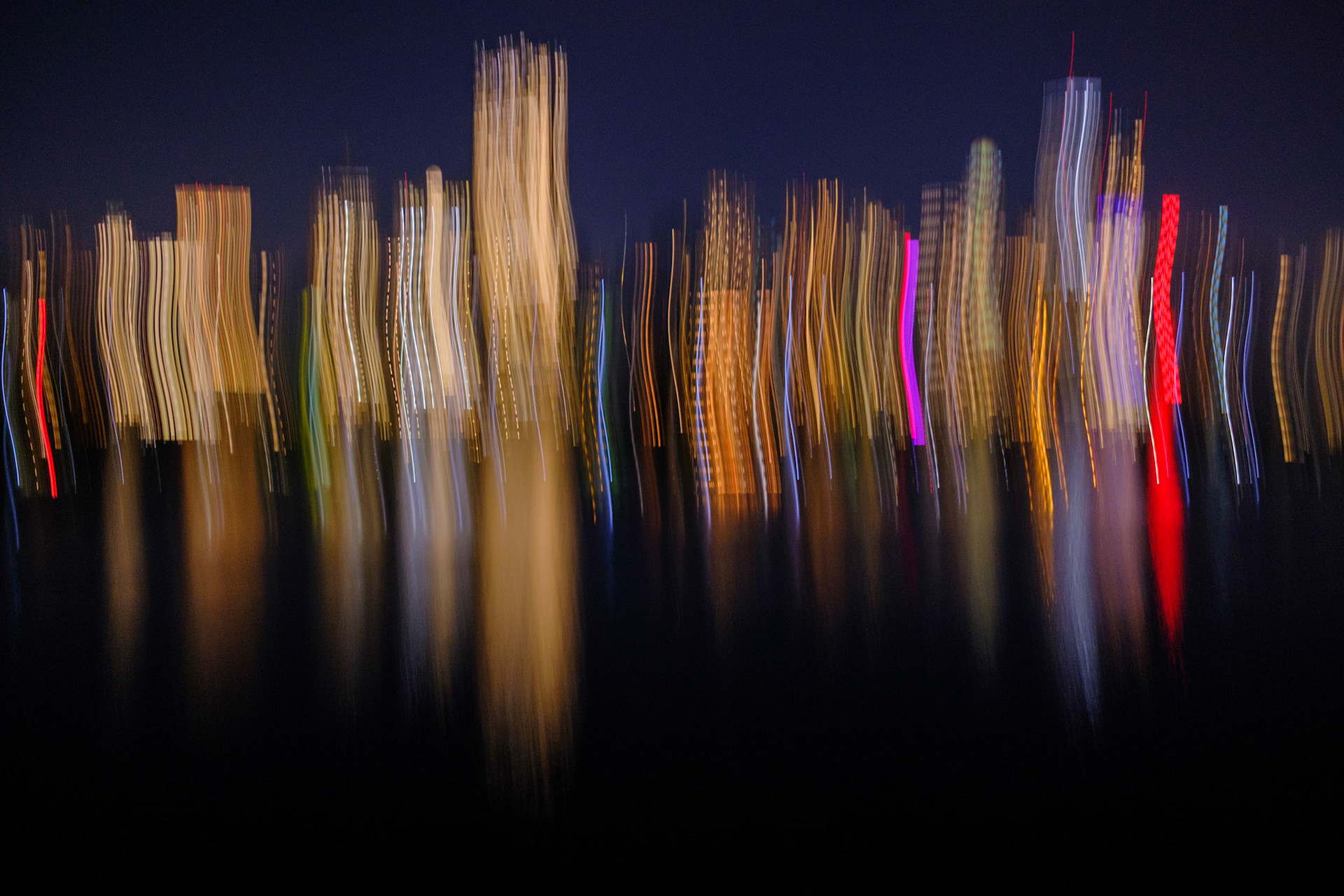 Skyline Long Exposure, Boston