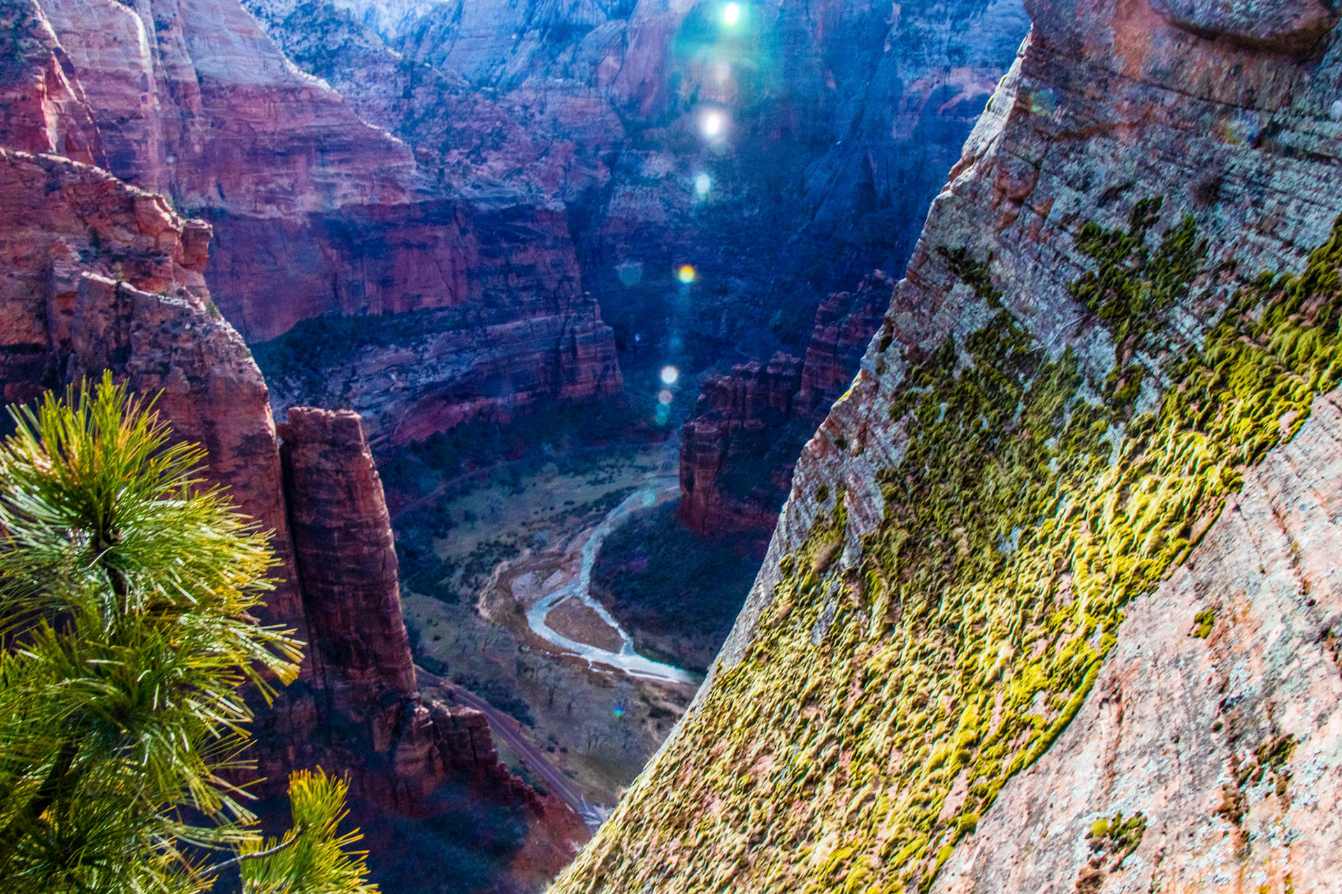 Angel's Landing in Zion National Park, Utah on Mar. 12, 2018.
