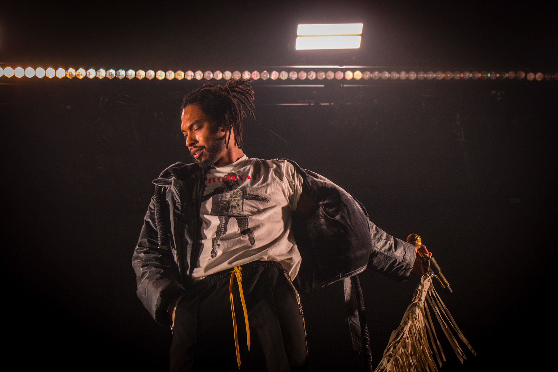 Miguel performing at the Ogden Theatre on Feb. 28, 2018 in Denver, Colo.