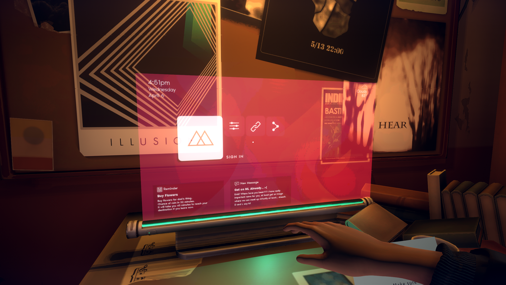 World Space Onboarding Interface