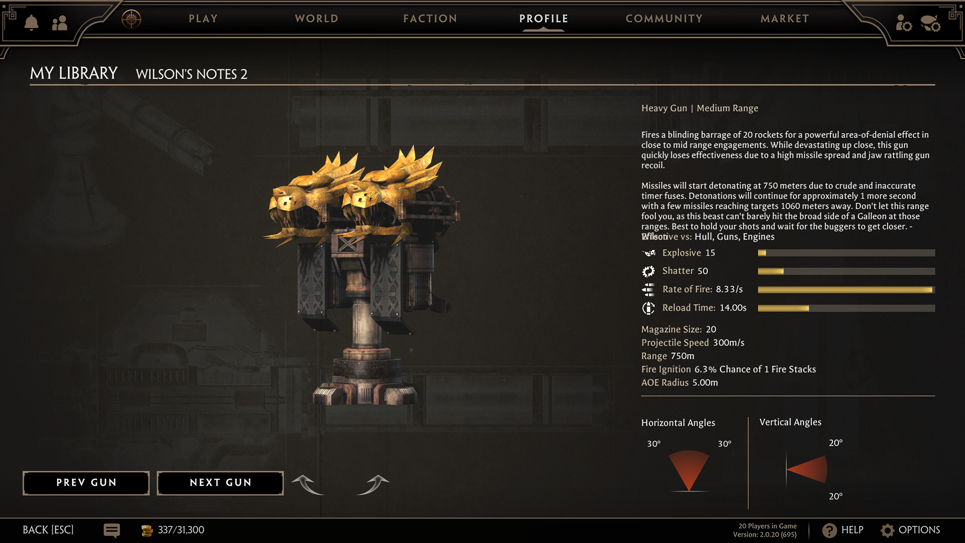 Weapon Details