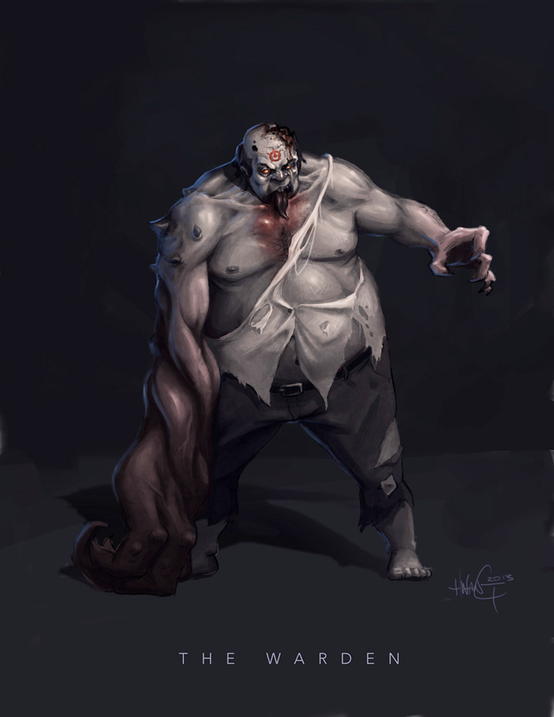 Streets of Thorinton Prison WardenConcept