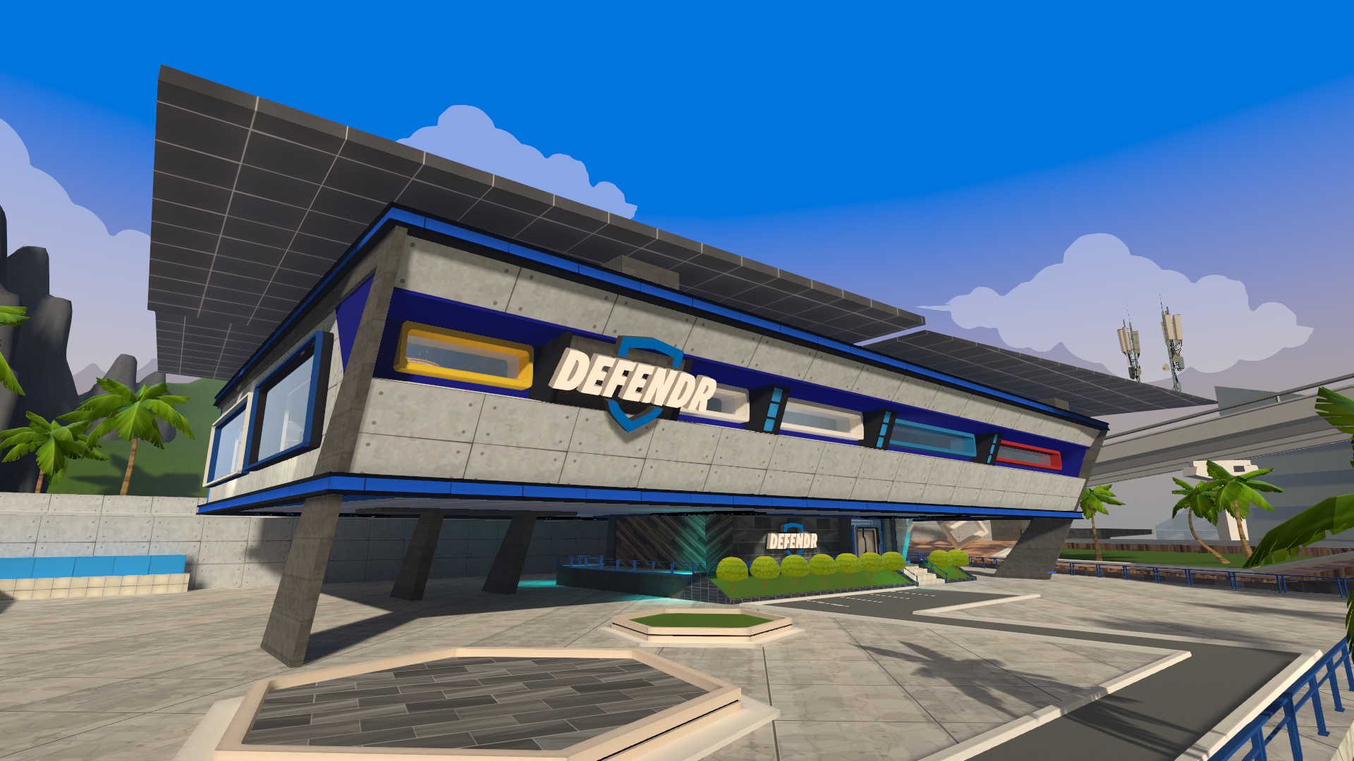 Defendr Headquarters (Environment Modeling: Saya Lin)