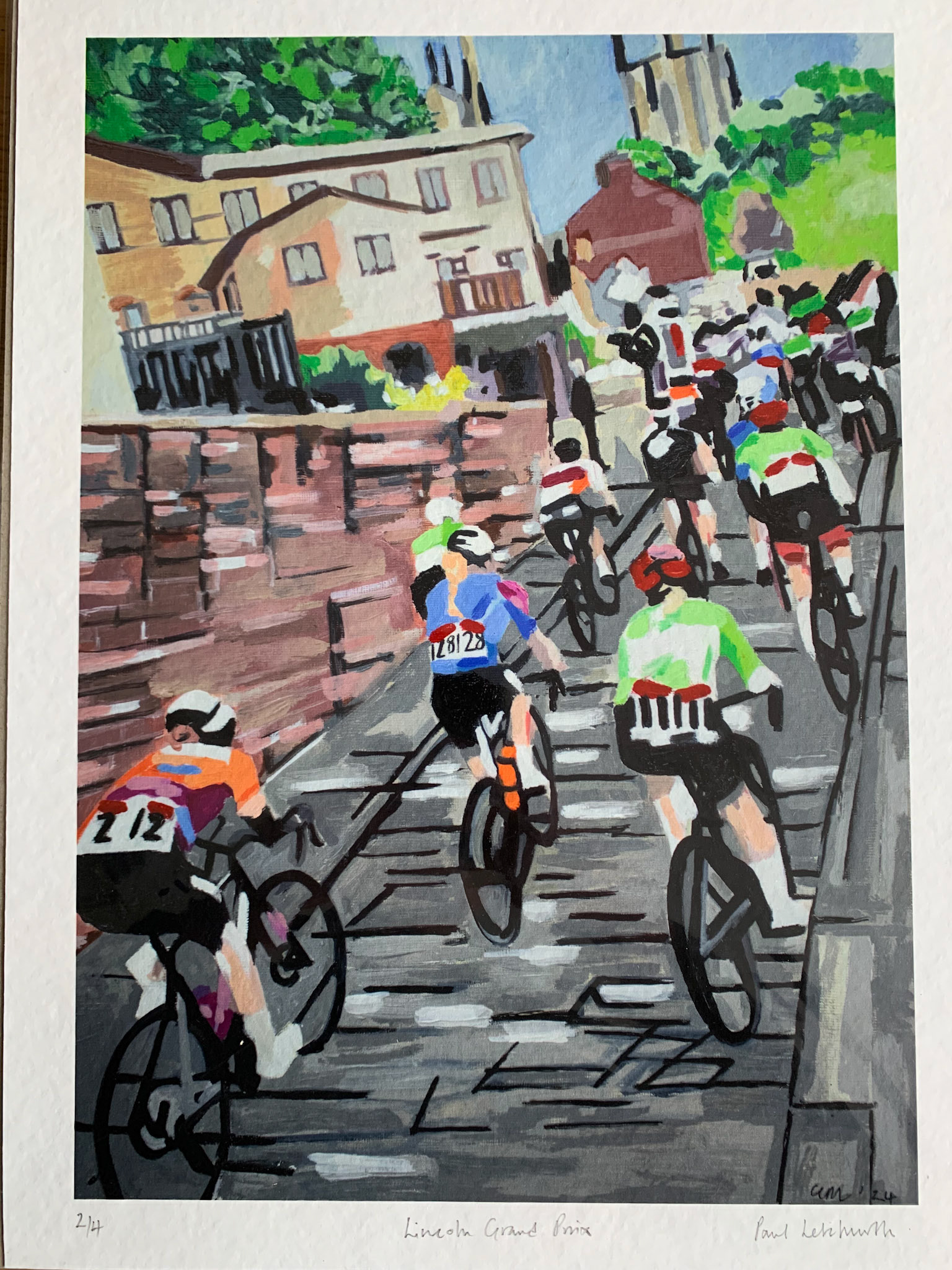 Lincoln Grand Prix (Womens race) 34.7cm × 46.8cm £51.00 Edition of 5