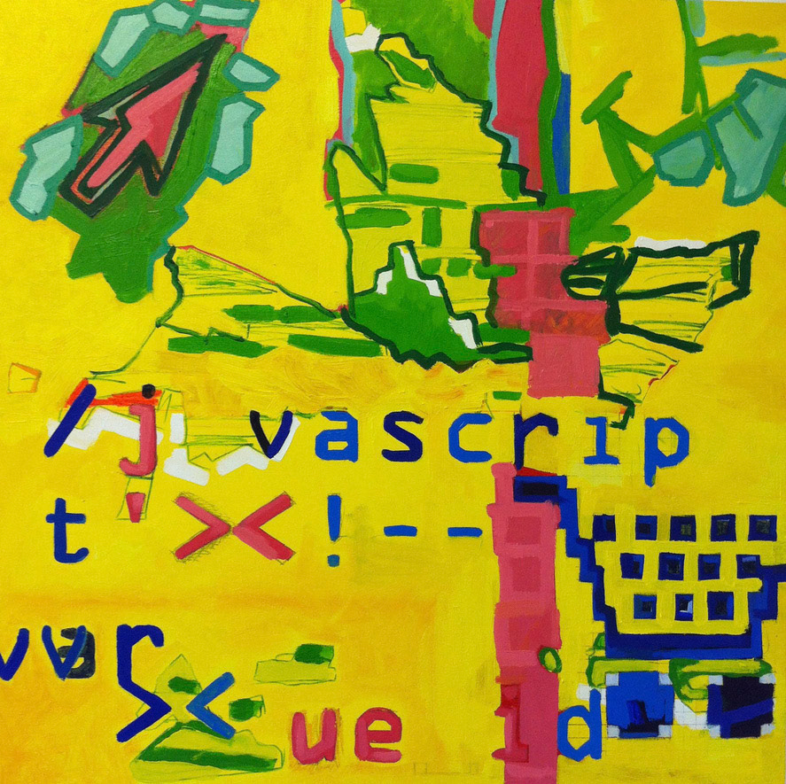 Javascript Oil on Canvas