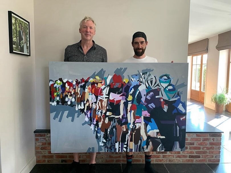 Peloton delivery to Thomas De Gendt