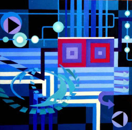 Matrix Oil on Canvas