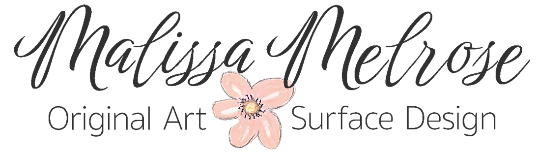 Malissa Melrose Original Art and Surface Design