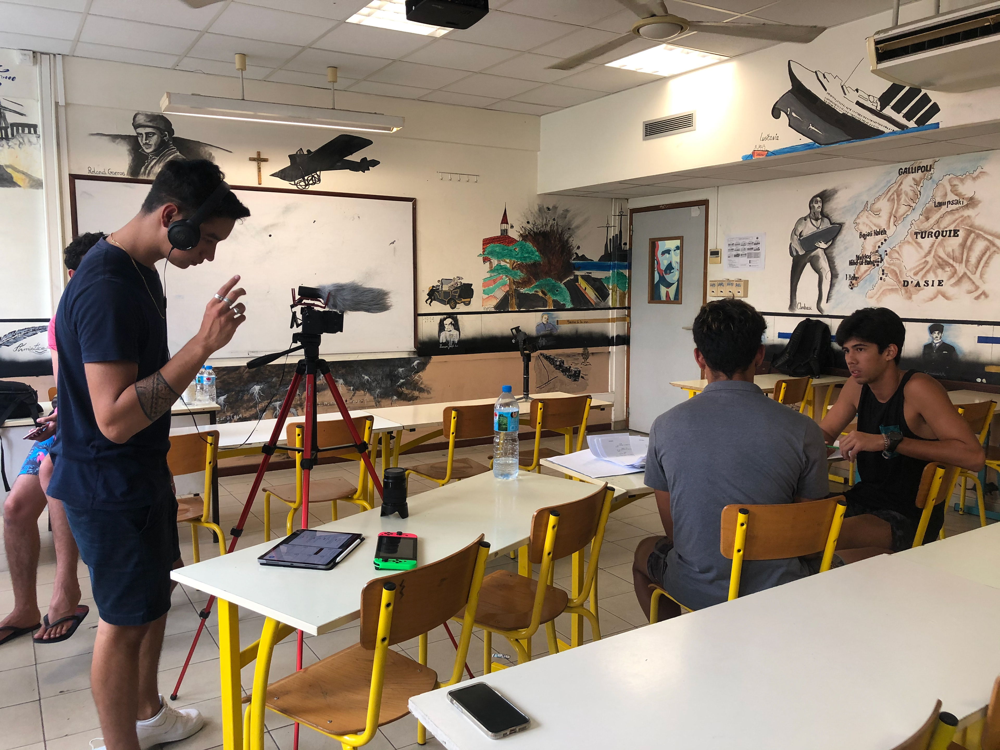 Tournage dialogue