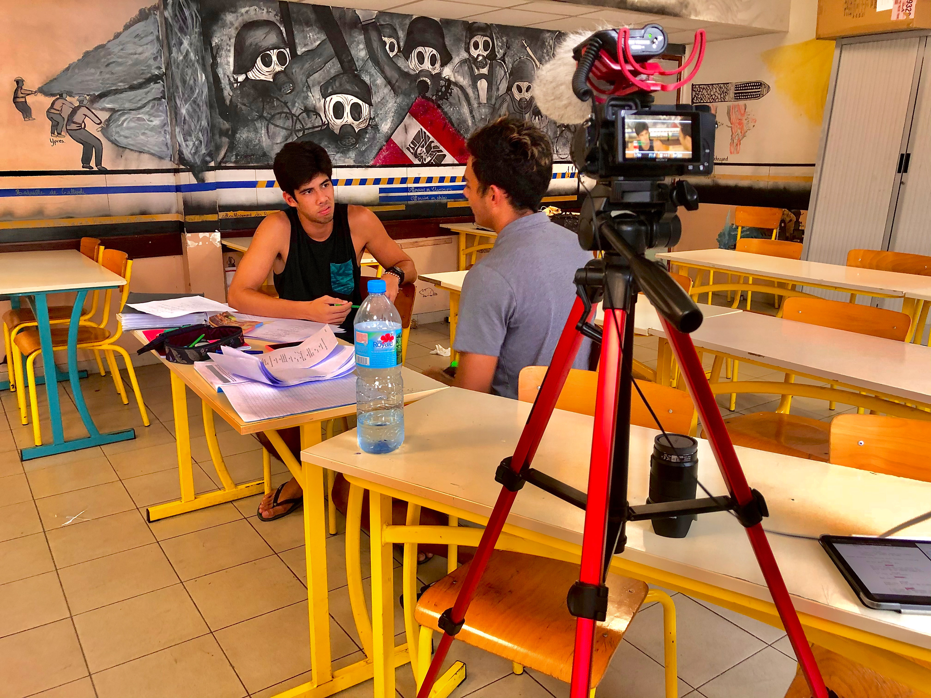 Tournage dialogue