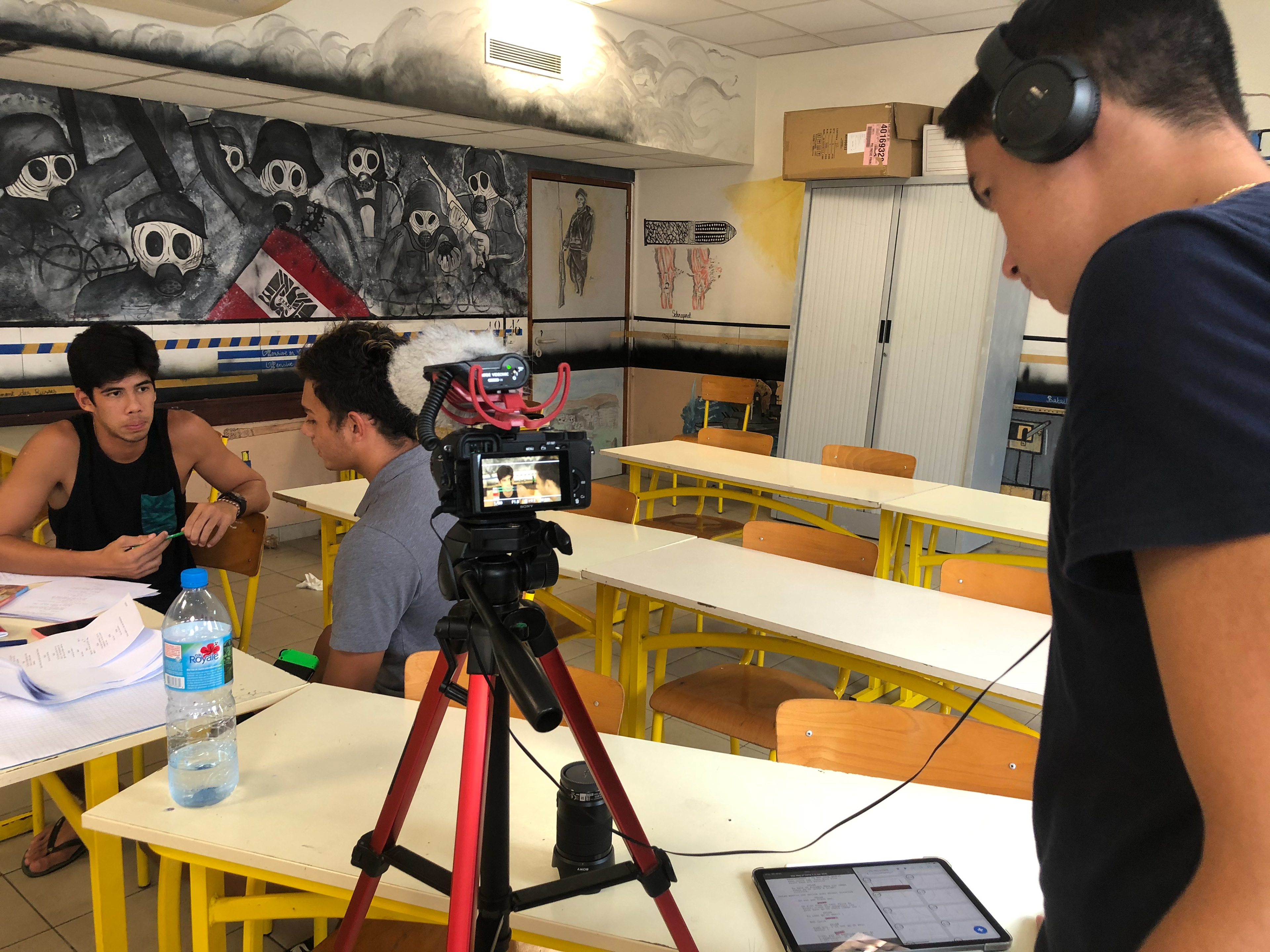 Tournage dialogue