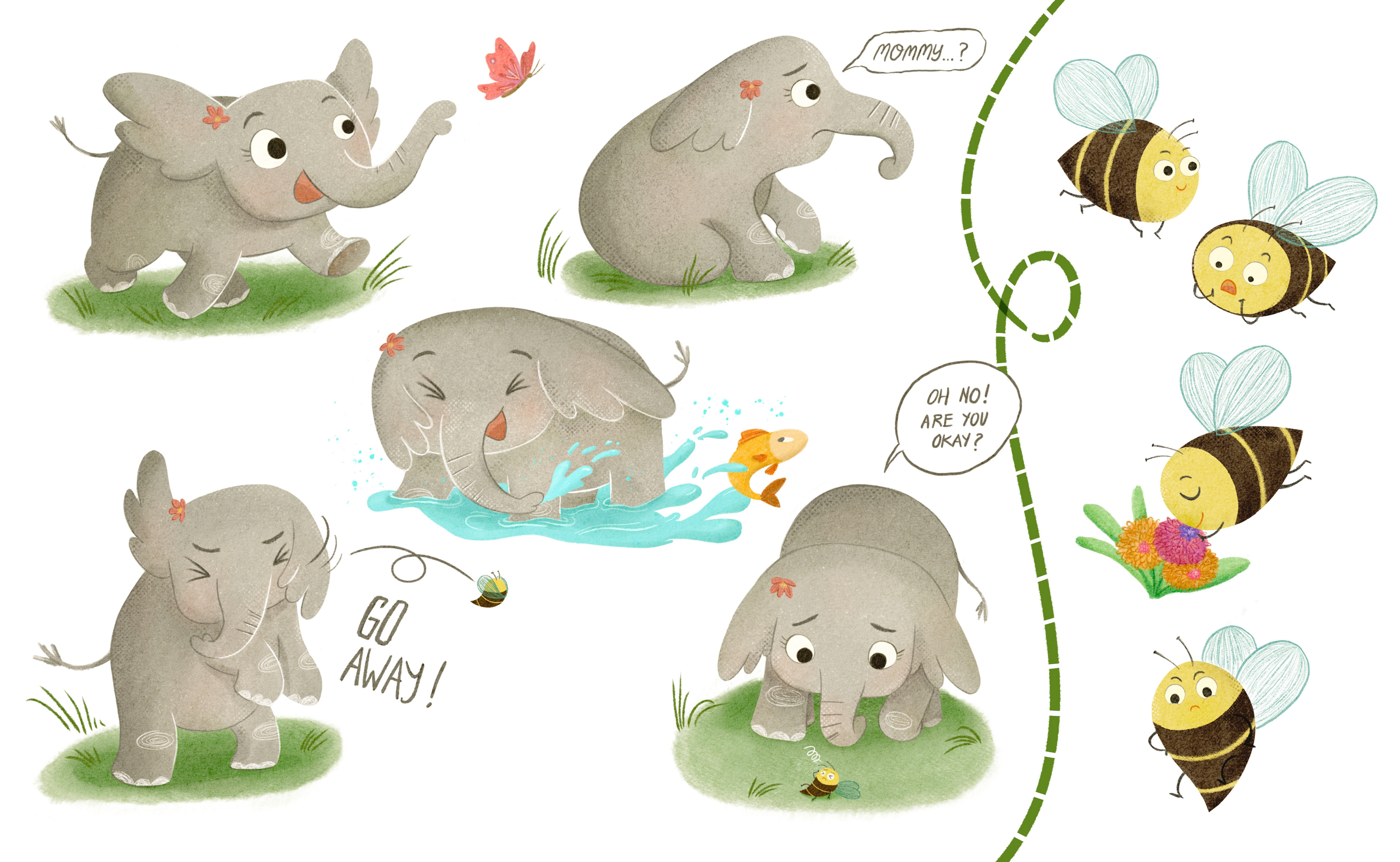 Nelly and the Bee - Character sheet