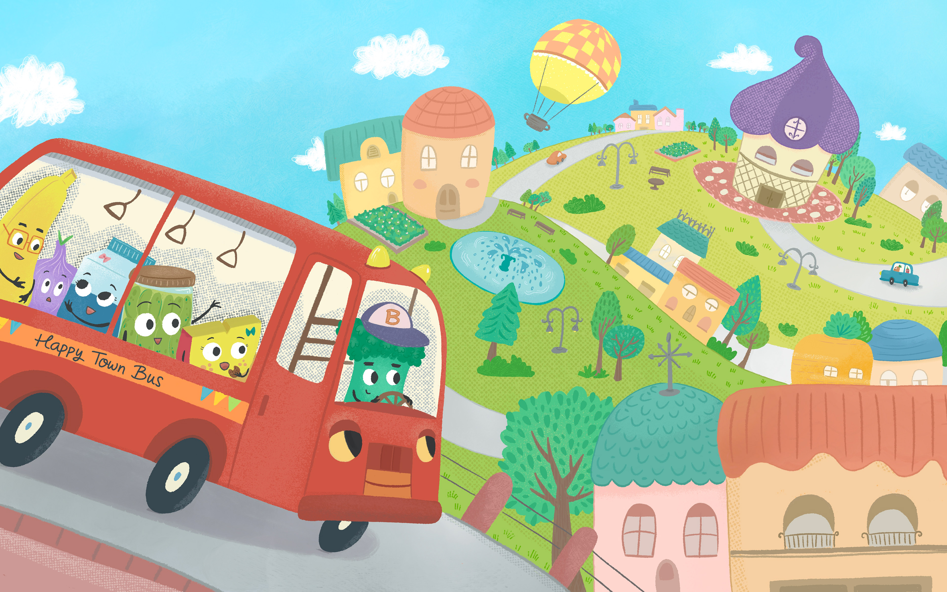 Cheese & Pickle - Spread illustration