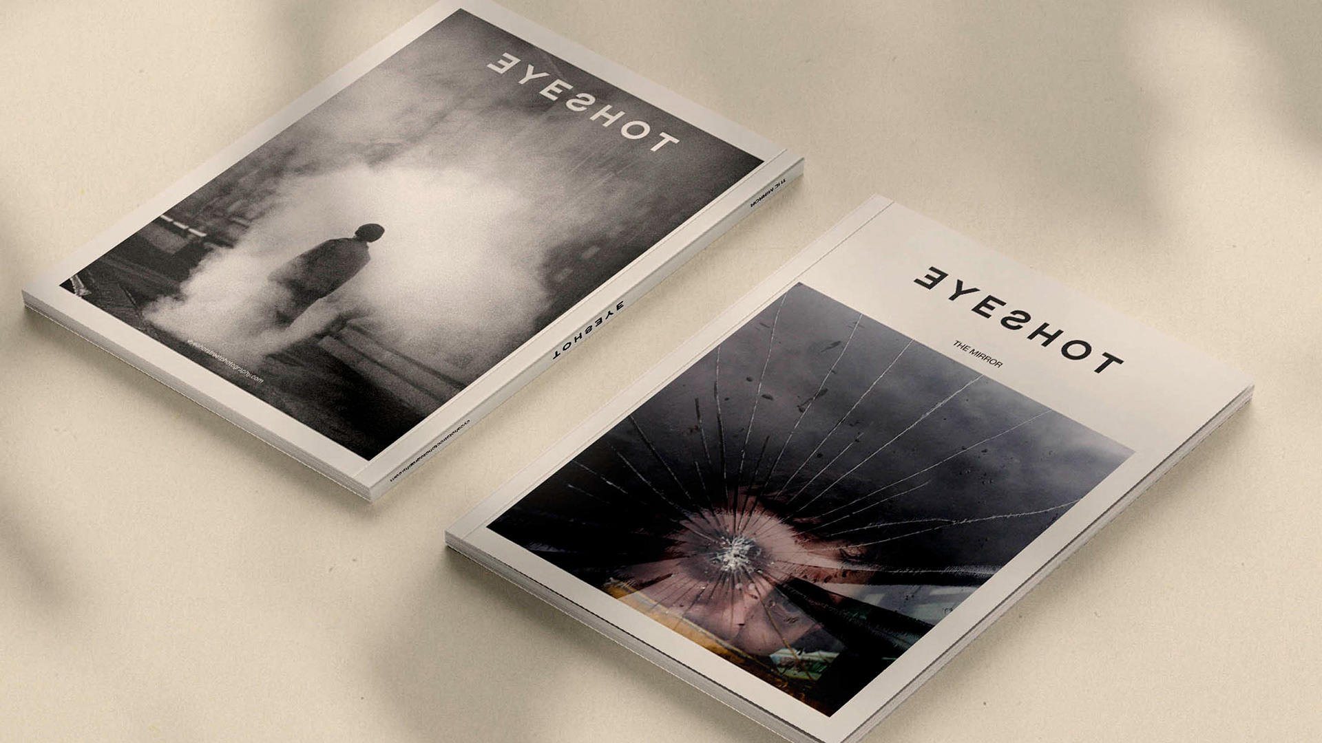 Front & back magazine cover of The Mirror issue