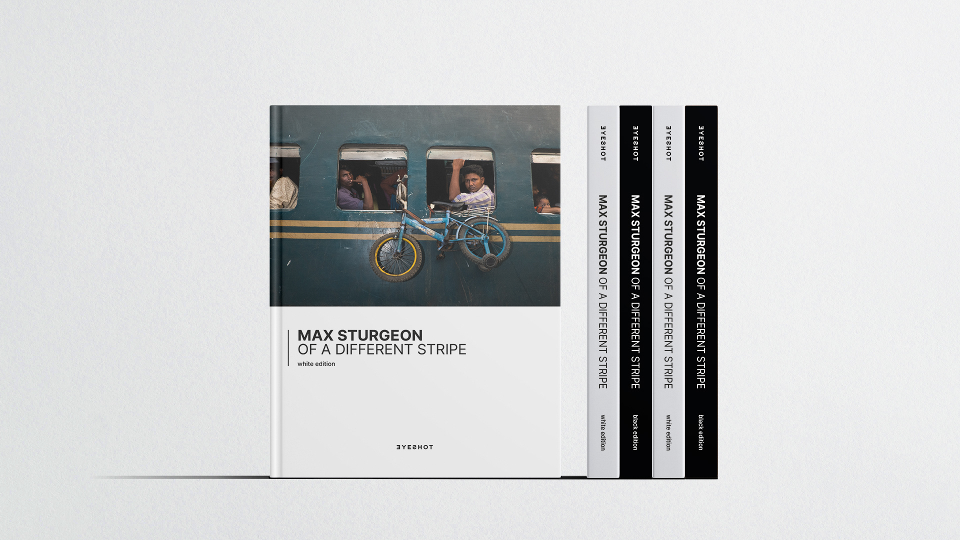 Five book covers