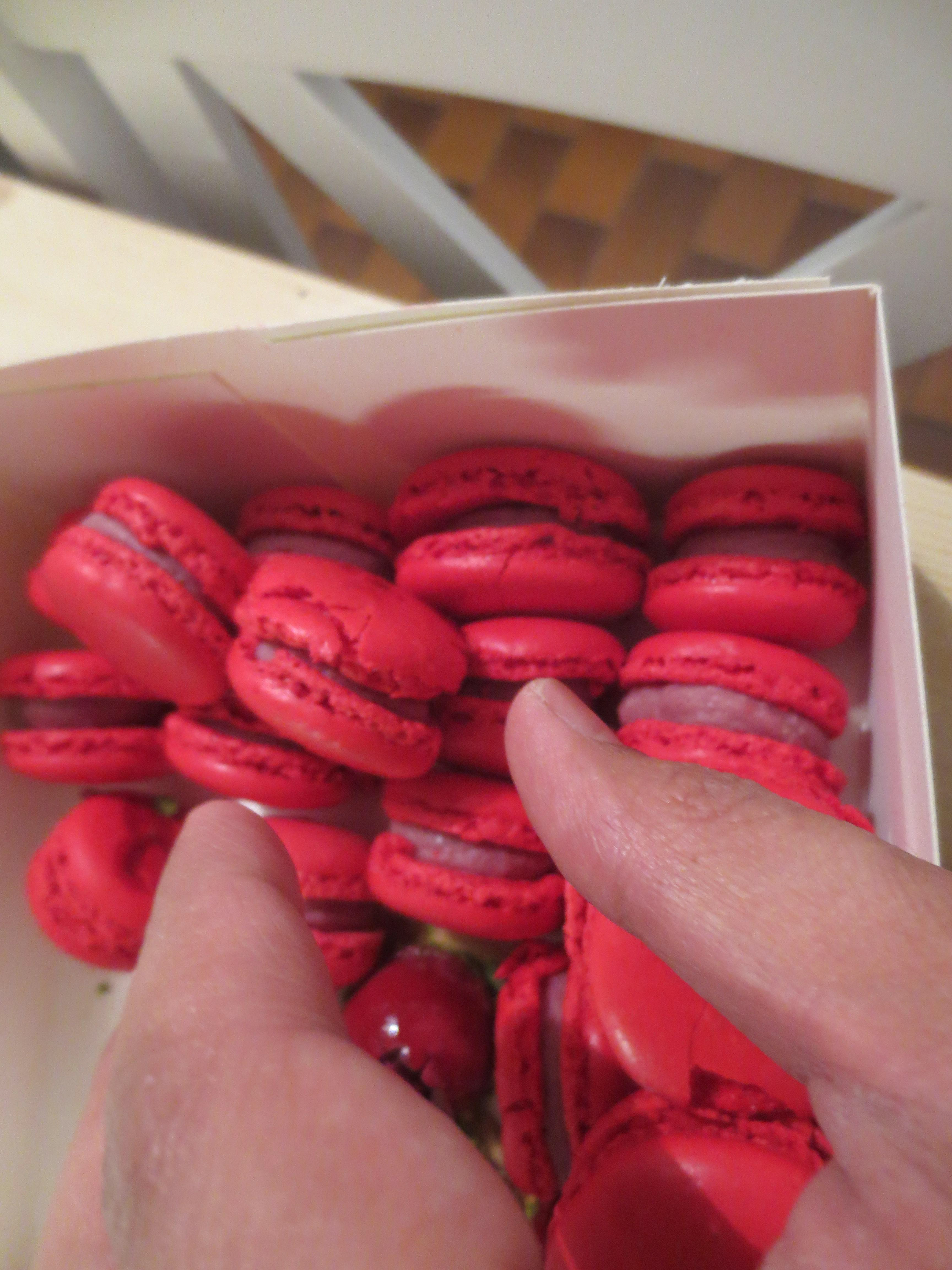 Take home macarons