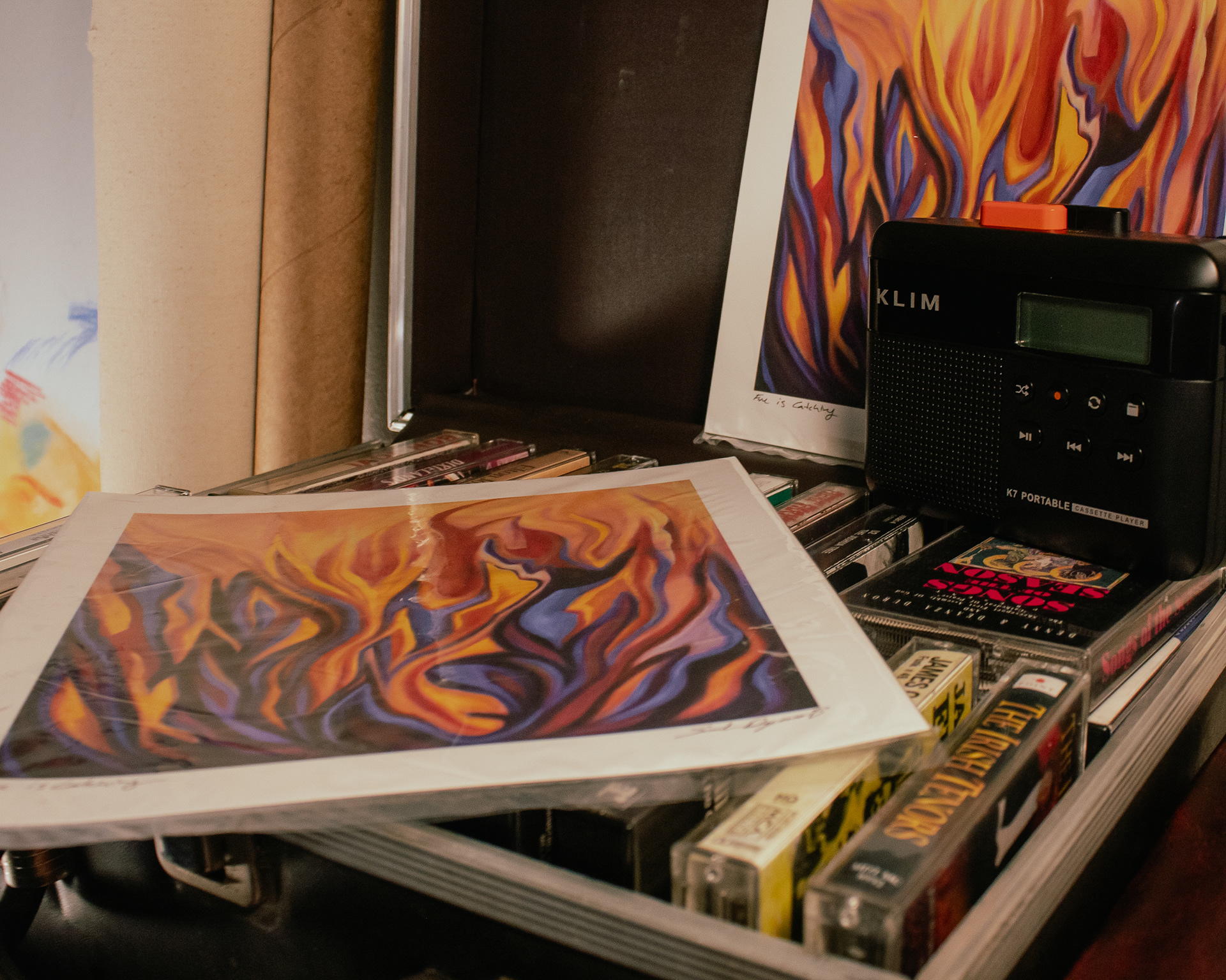 Fire is Catching Giclee 