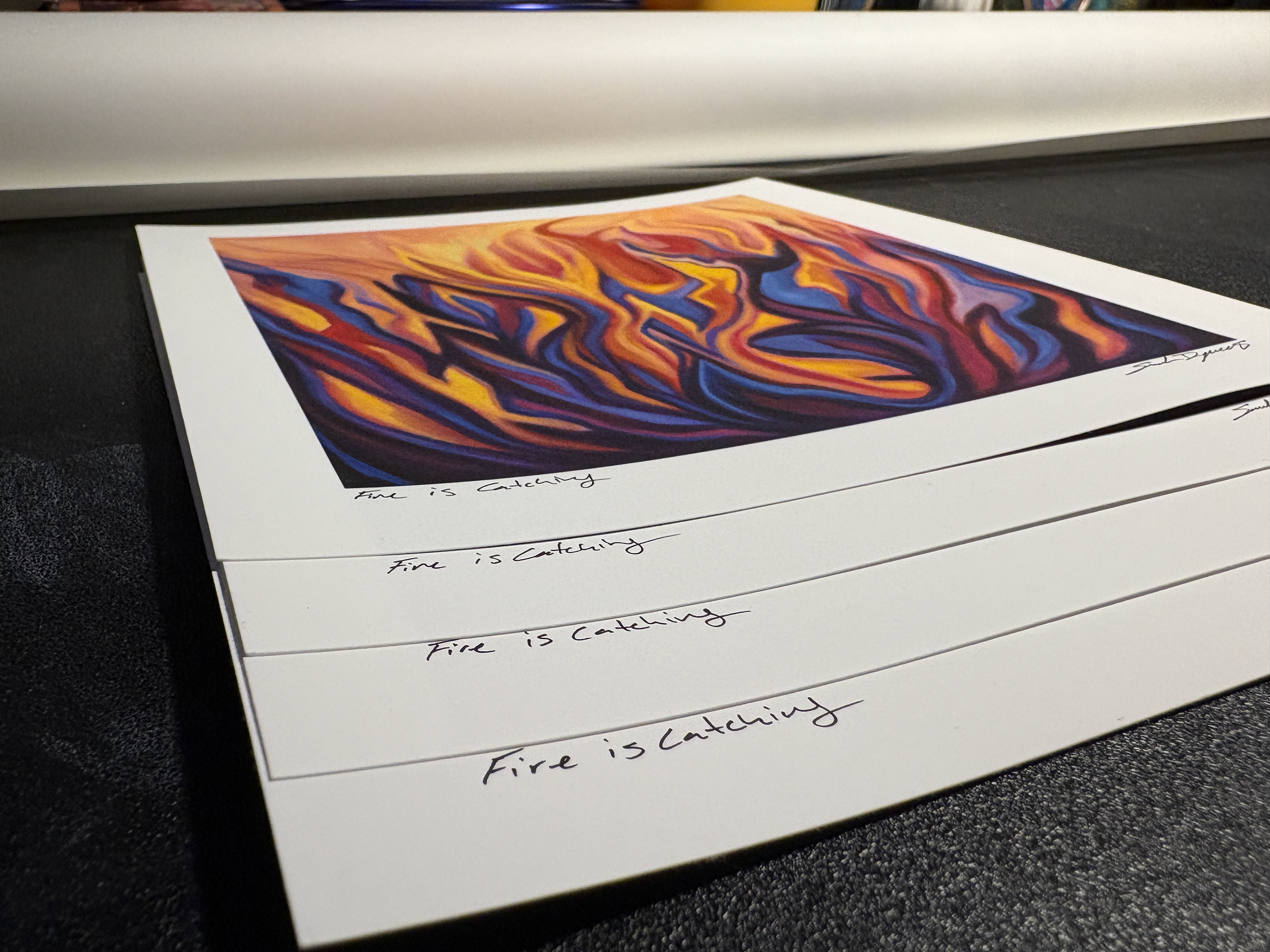 Fire is Catching Giclee