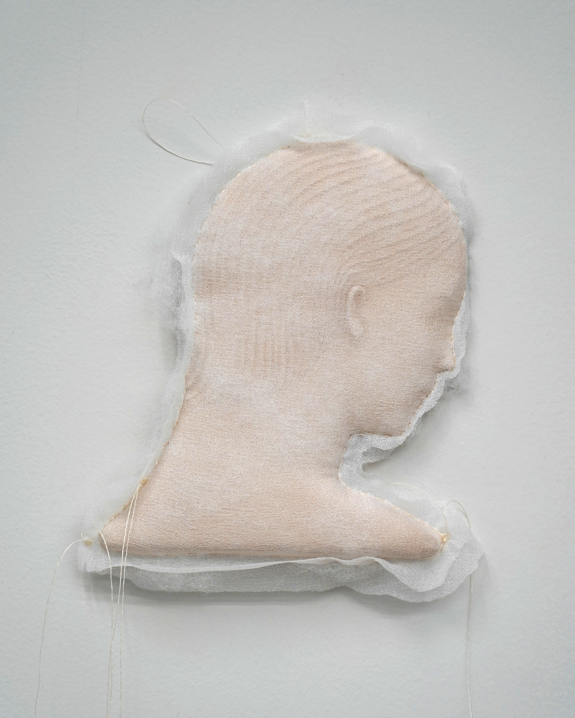 《U》terracotta,cotton,cloth,thread,2025