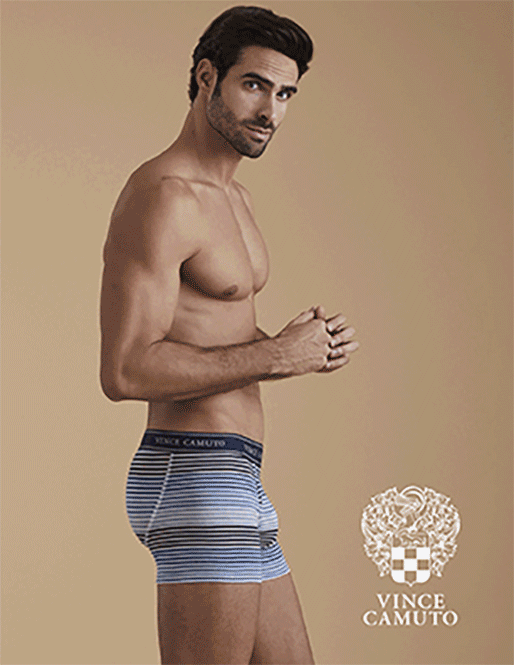 GIF of underwear campaign / advertising.