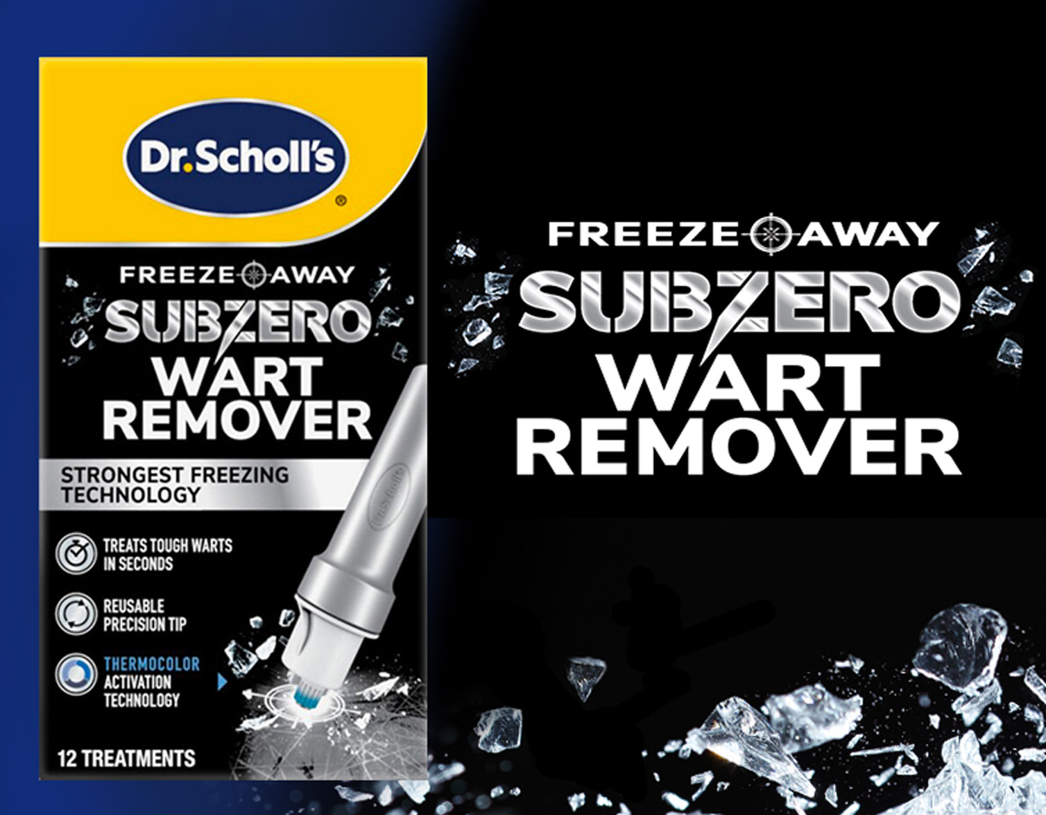 Logo & Font Panel Design – Sub-brand within the Dr. Scholl’s Wart Remover Line