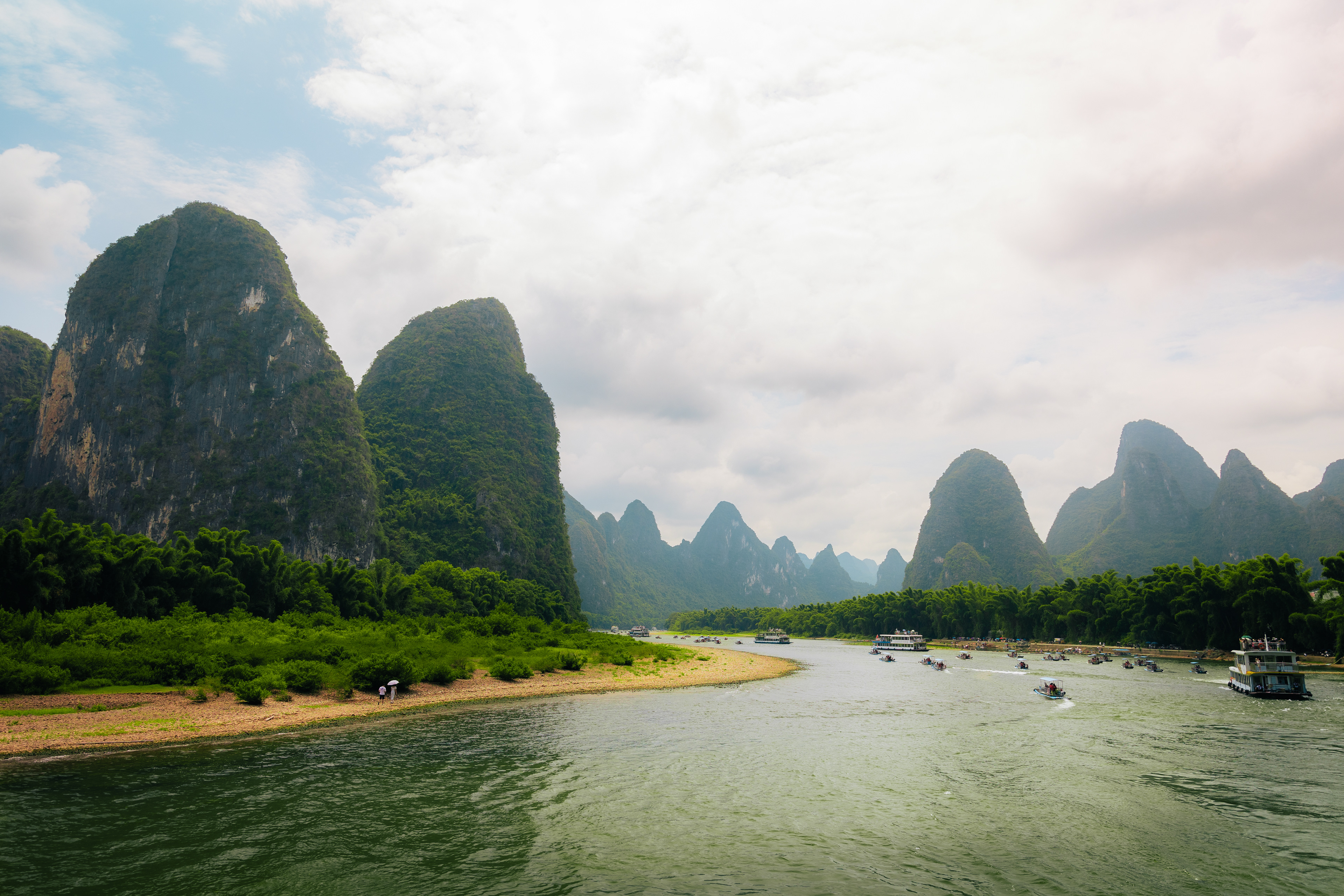 Li River in Yangshuo, China