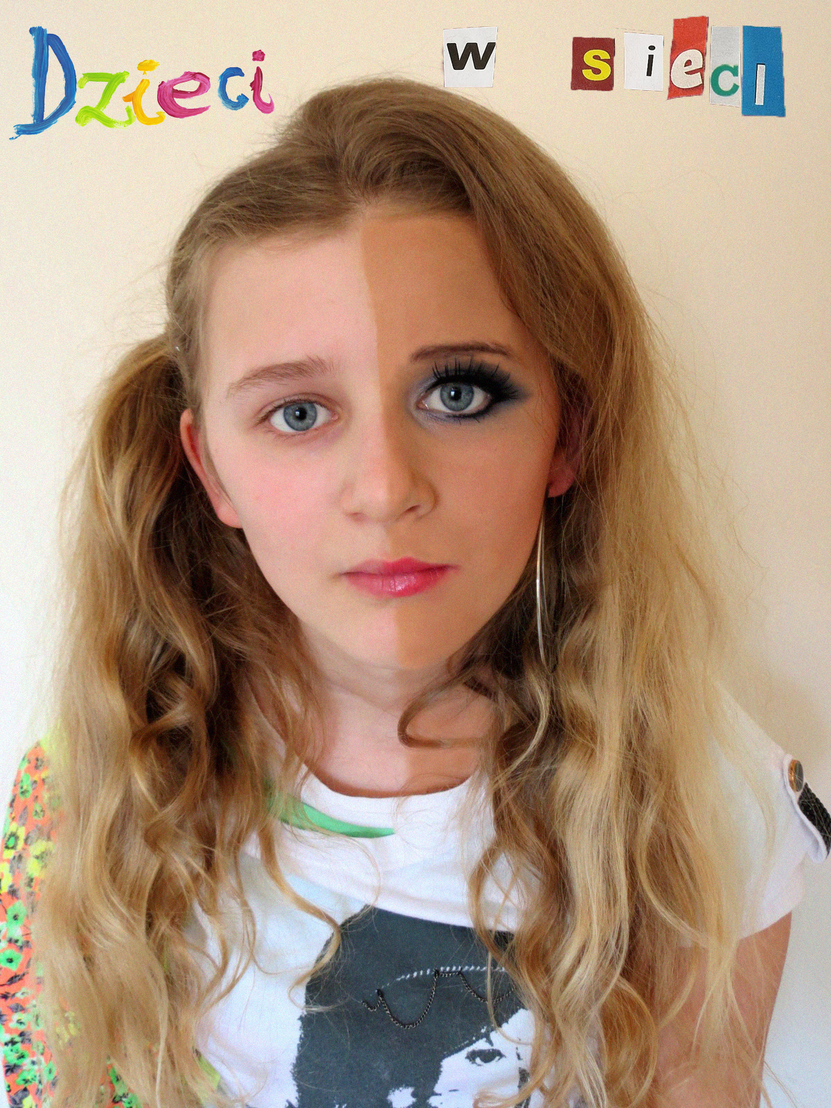 Malwina Chodorska Plakat Dzieci w sieci