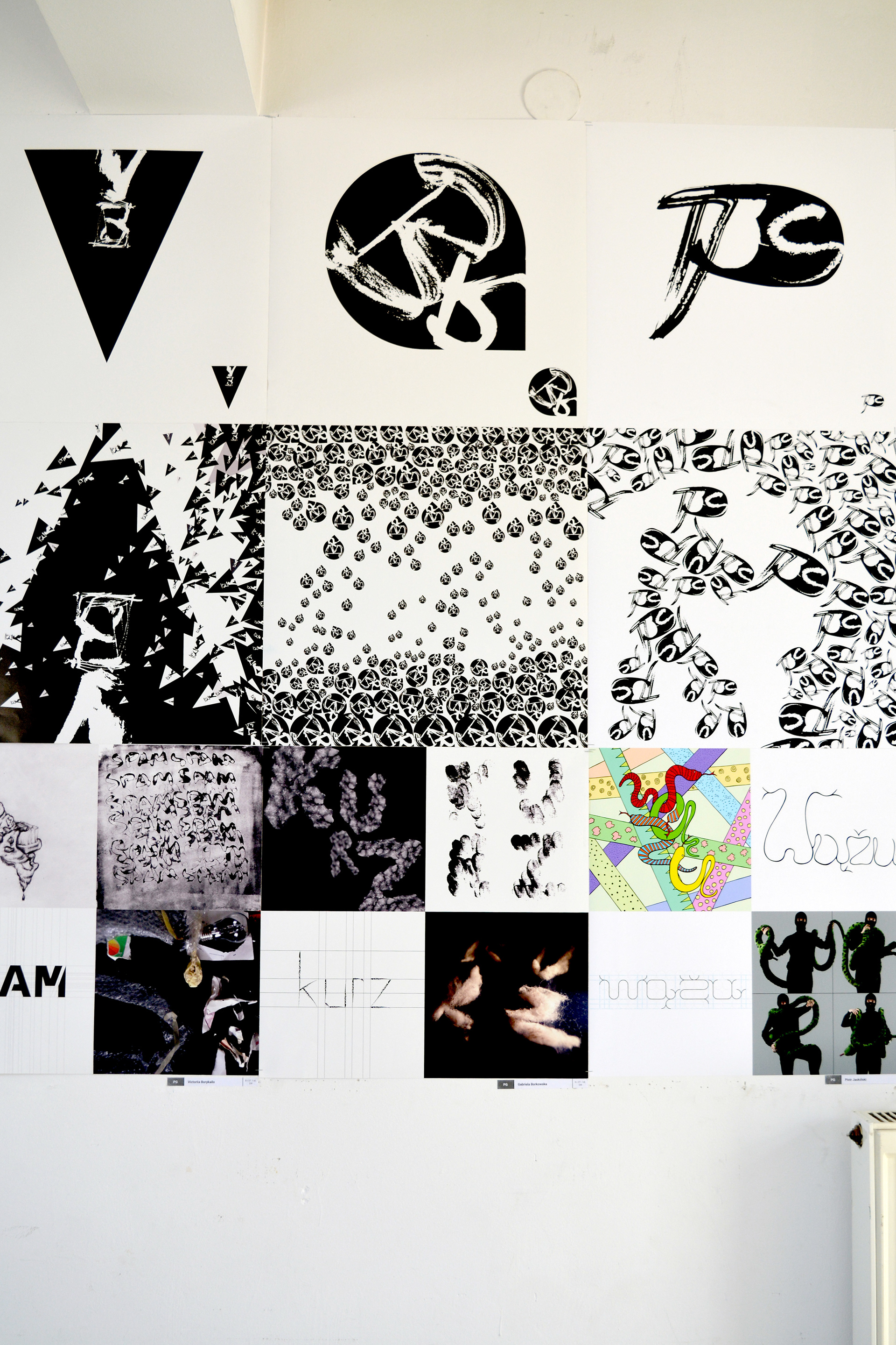 II rok Sztuki Wizualne, podstawy projektowania graficznego