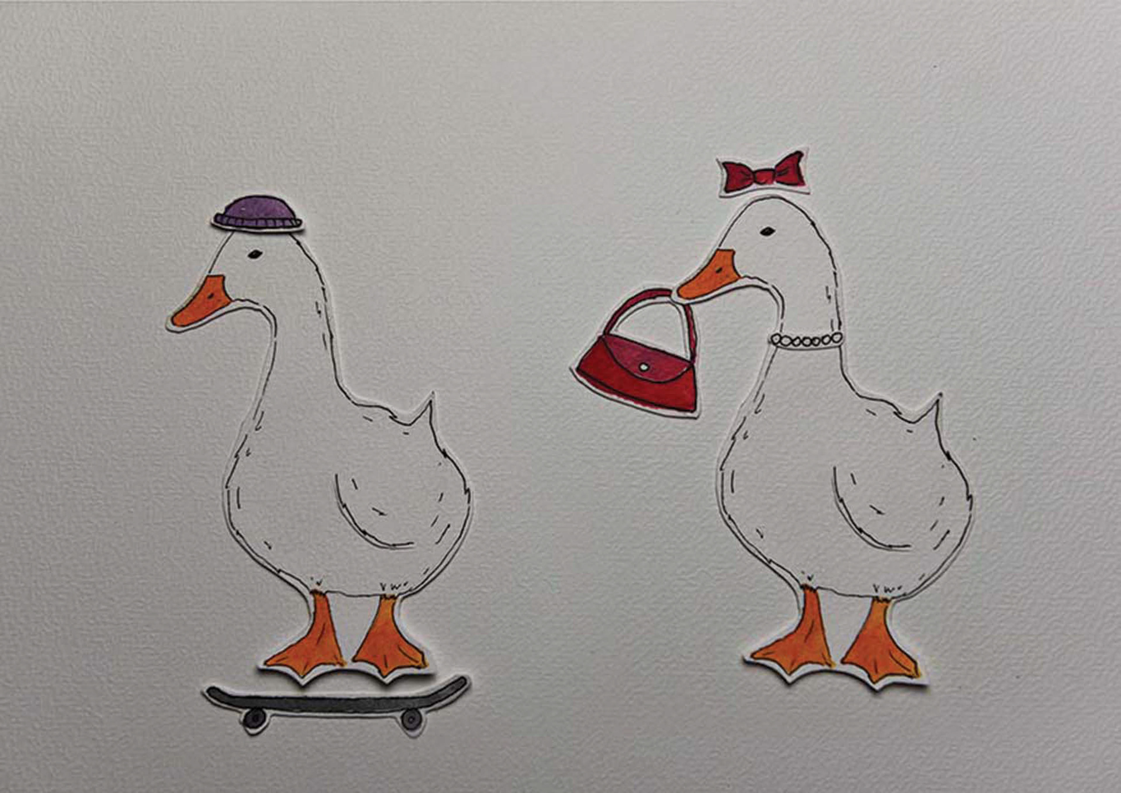 Patrycja Pustelny, Girl power - ilustracja do zina /II r. Grafika