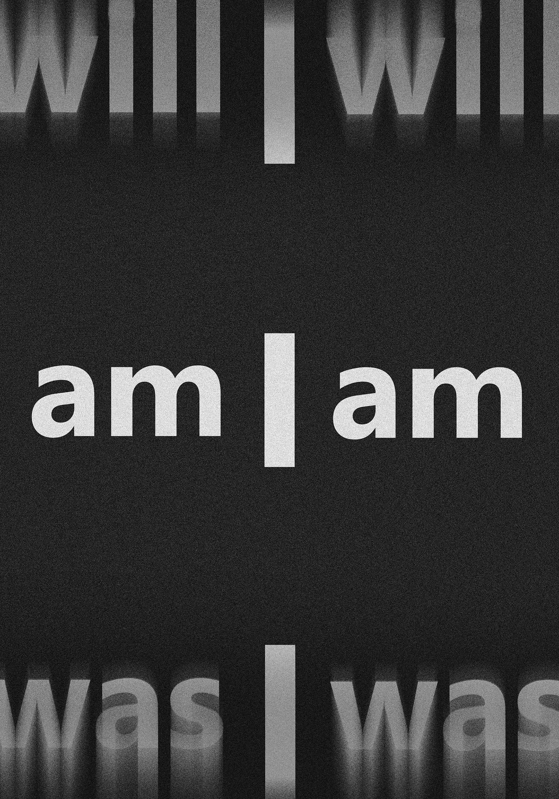 Katsiaryna Kardash Plakat I'am, I was, I will/ III r. Grafika
