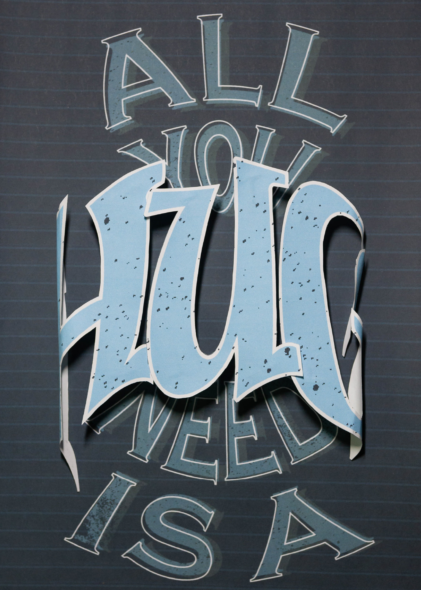 Bartłomiej Kaczmarek Plakat Letter Hand