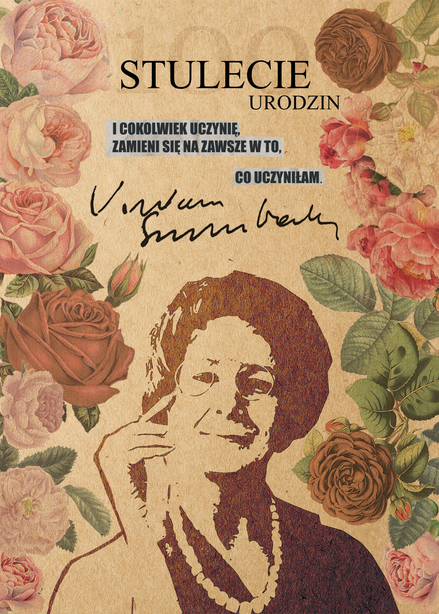 Ewelina Baturyn, II r. SW, plakat typograficzny o...