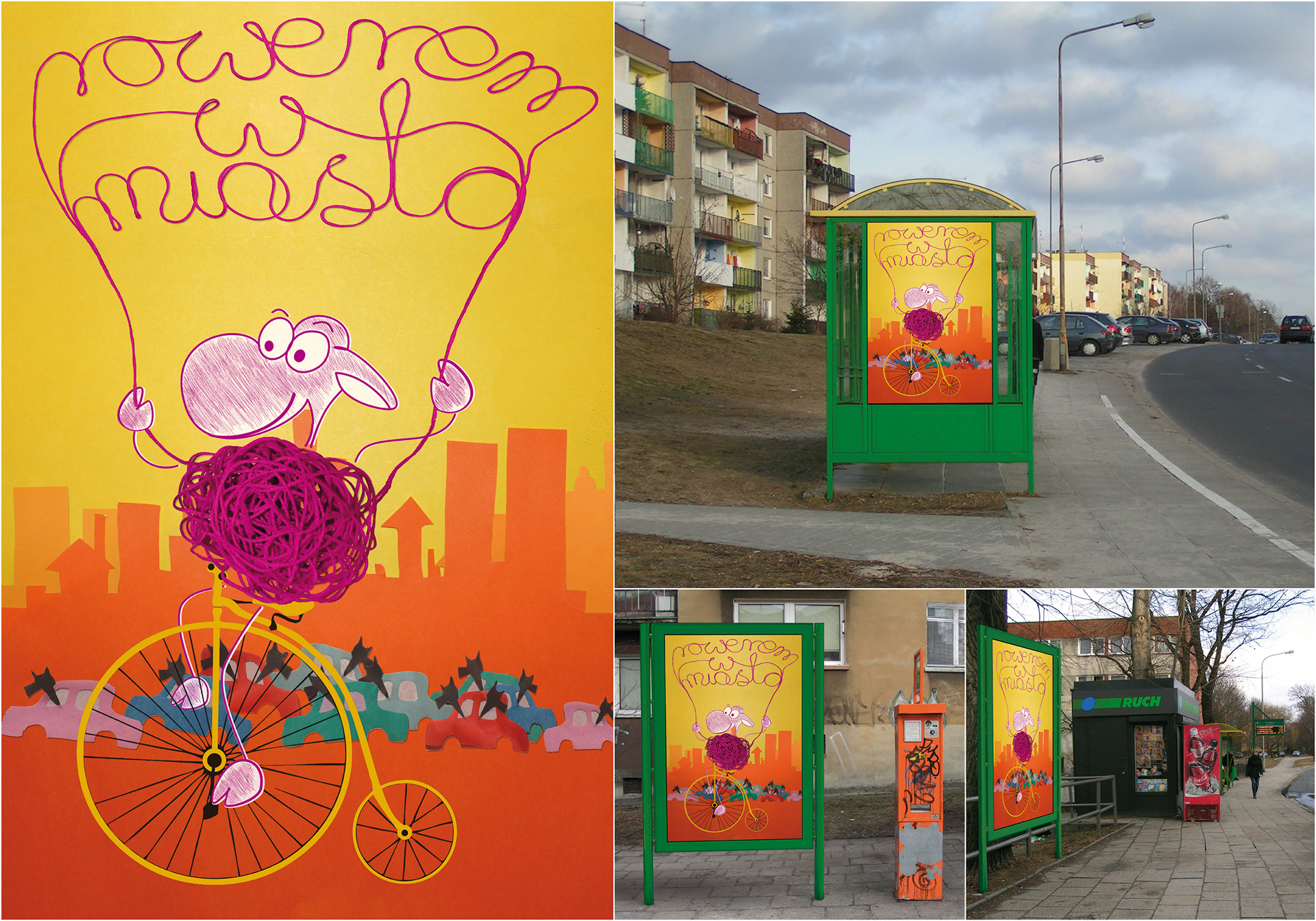 Izabela Jurewicz Projekt citylight wizualizacja