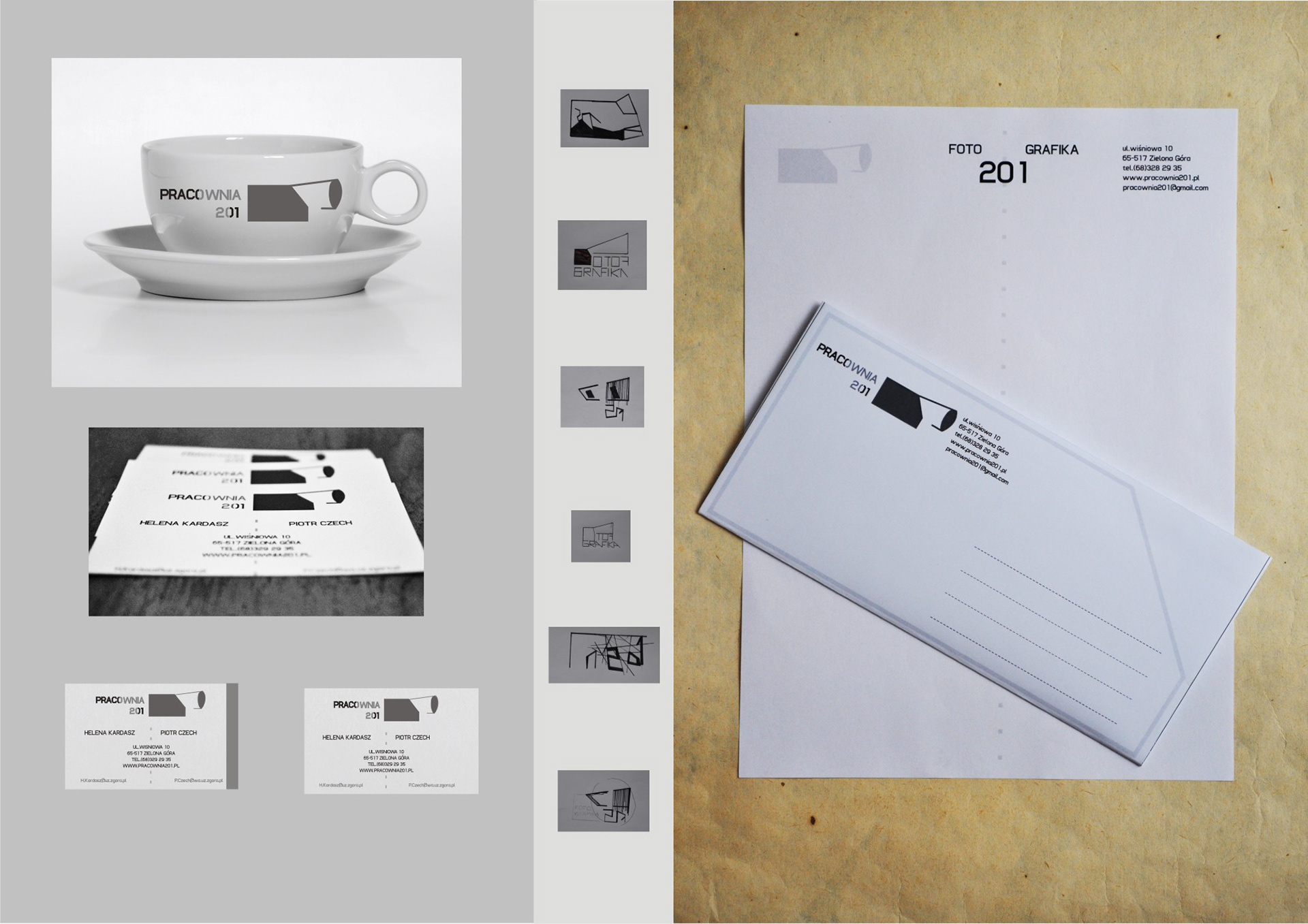 Magda Chołuj Projekt identyfikacja wizualizacja