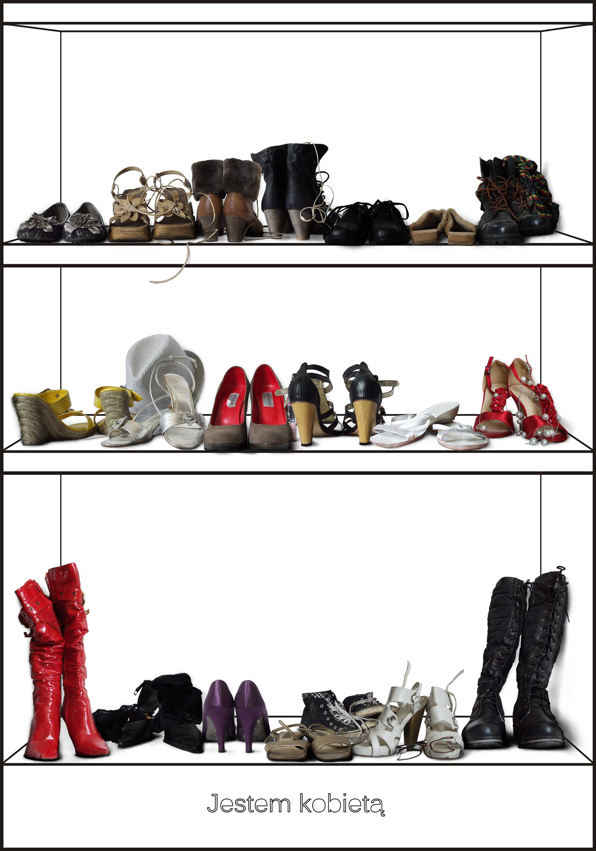 Edyta Piosik Plakat Jestem kobietą