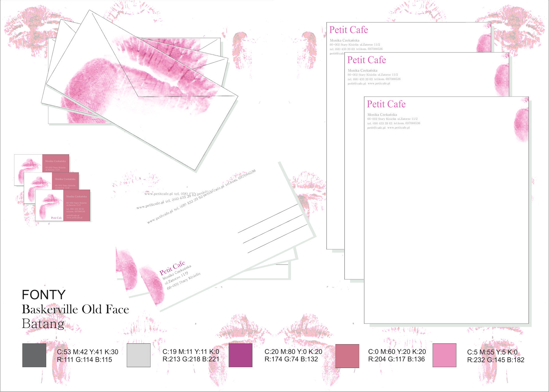 Monika Czekańska Projekt identyfikacja wizualizacja