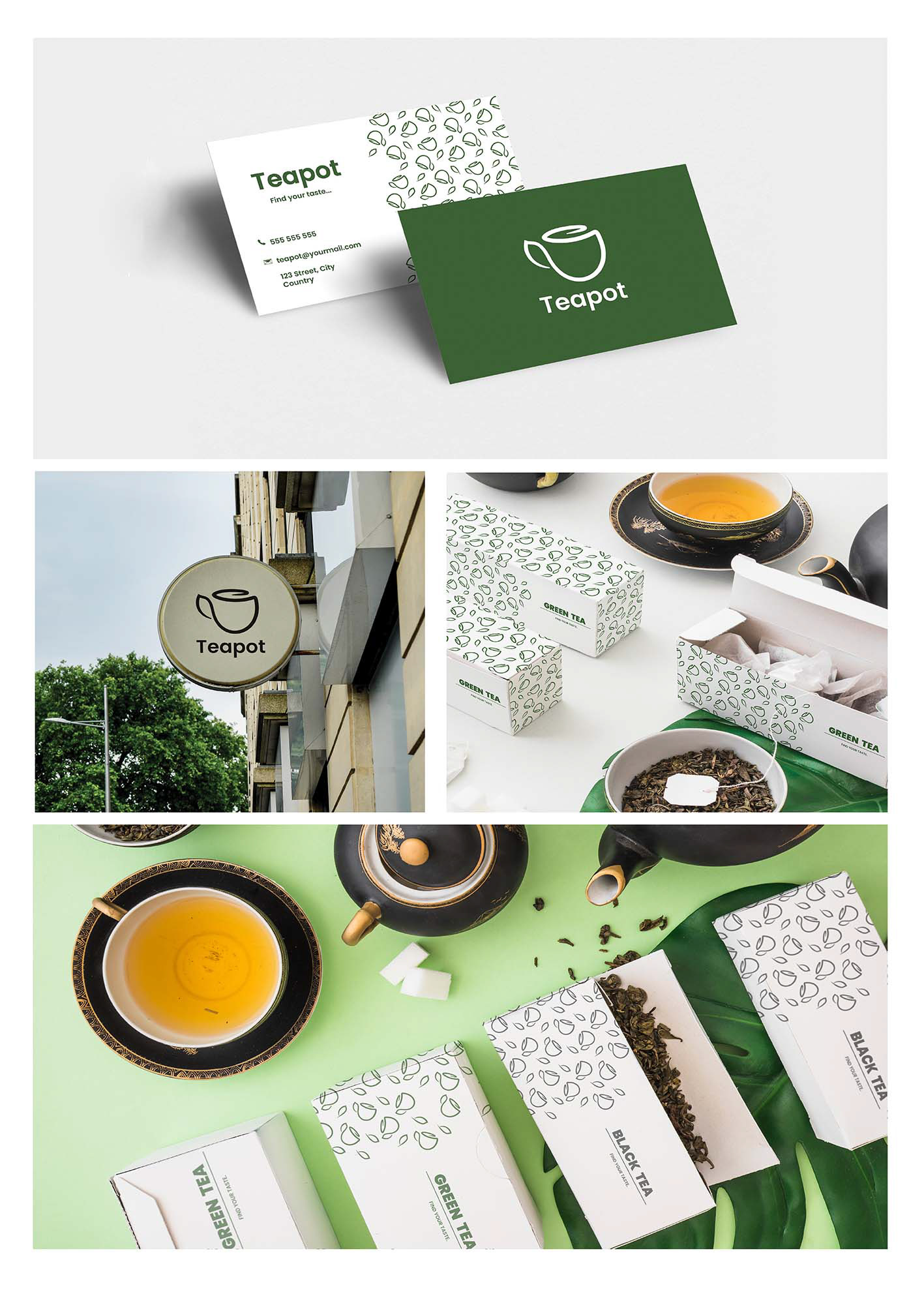 Izabela Plopa, identyfikacja dla Tea Pot /II r. Grafika