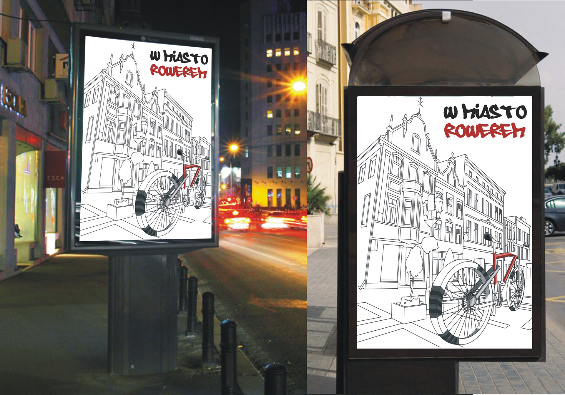 Ewa Chencz Projekt citylight wizualizacja