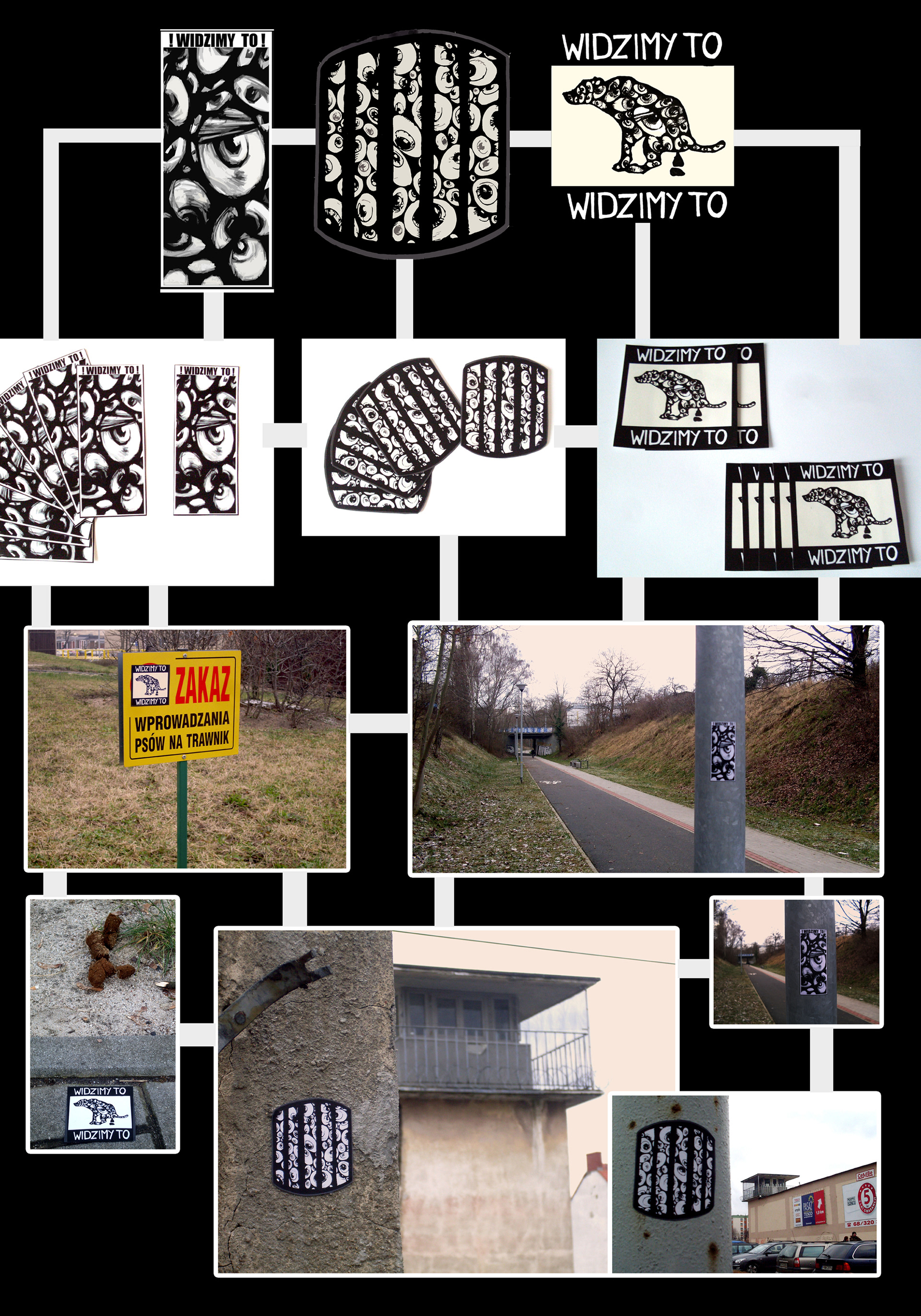 Rafał Brzozowski Projekt wlepki