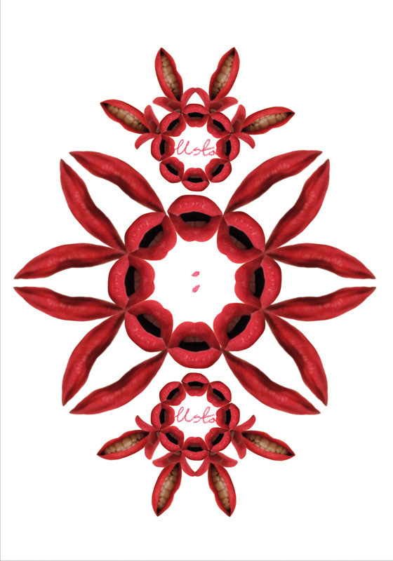 Edyta Piosik, Plakat „Od przestrzeni do płaszczyzny -  usta-usta”